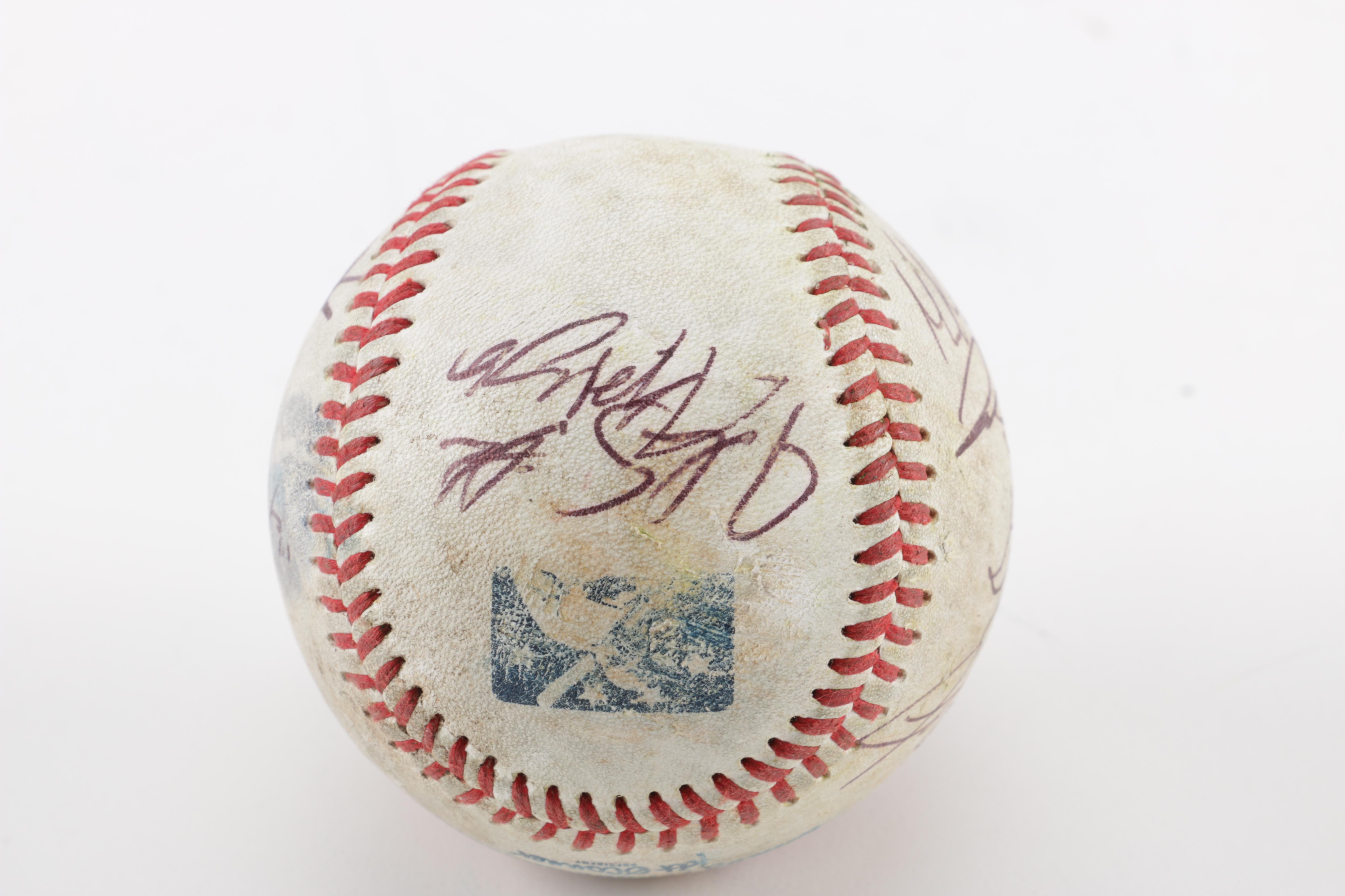 Five Minor League Signed Baseballs