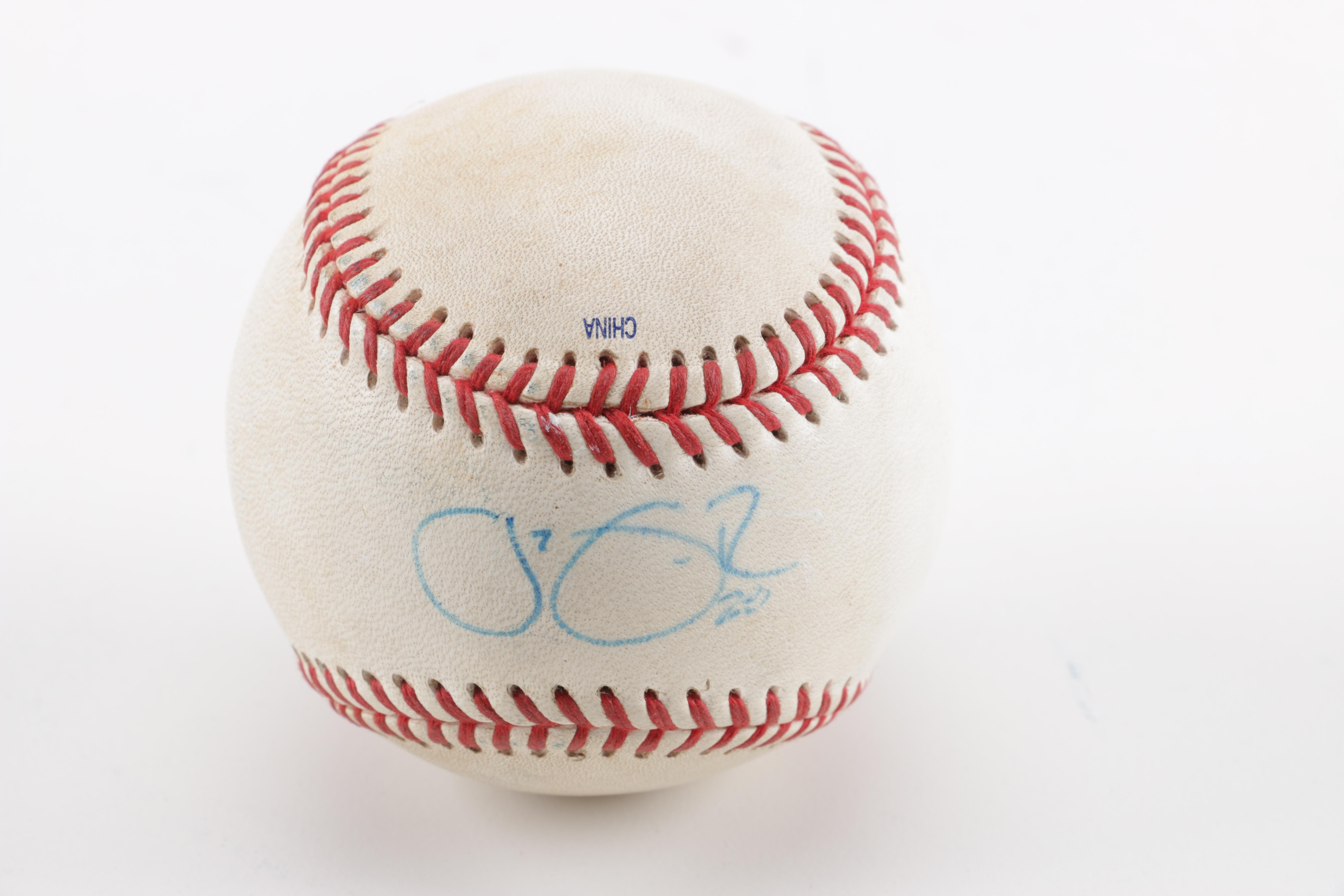 Five Minor League Signed Baseballs