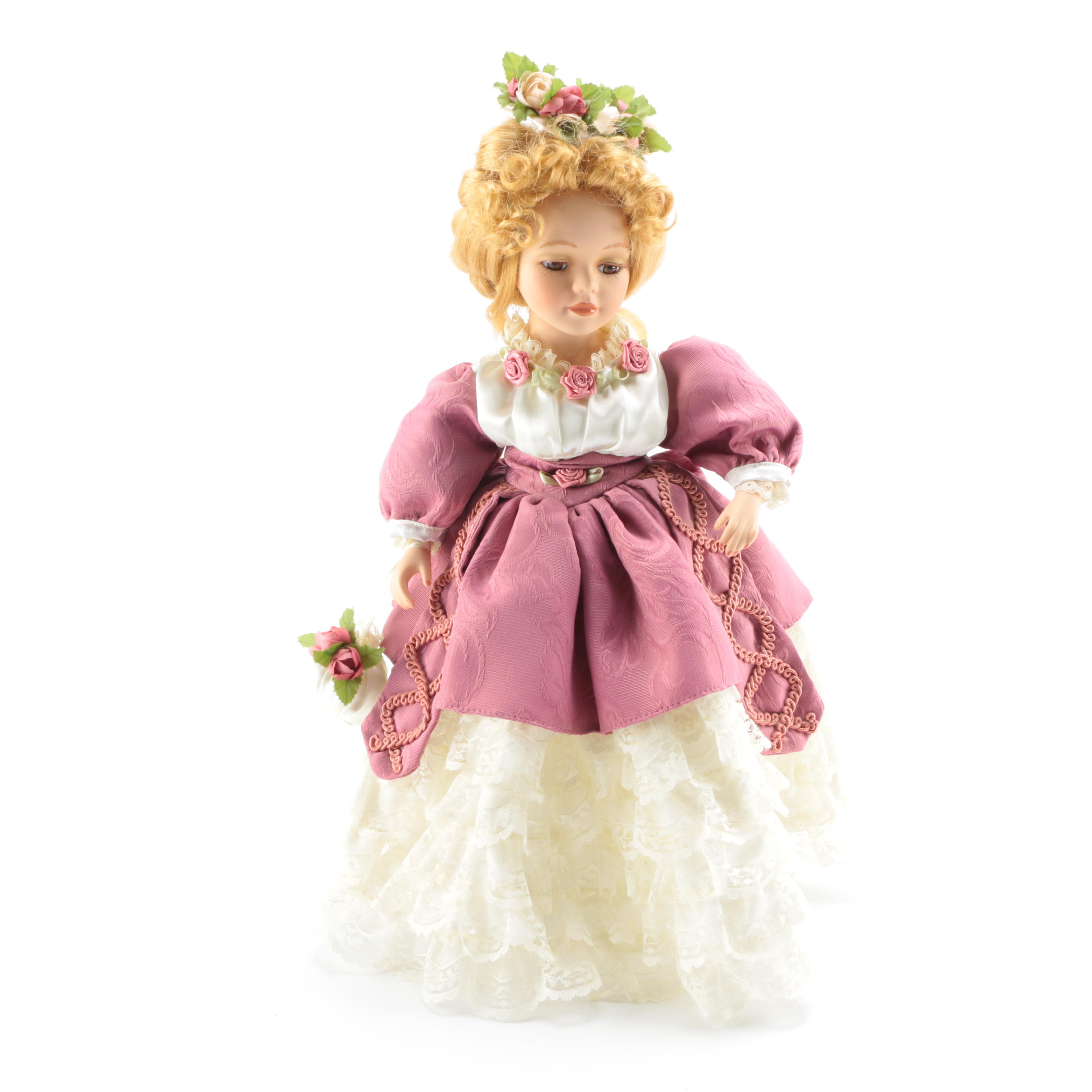 Angelina Collection Porcelain Doll