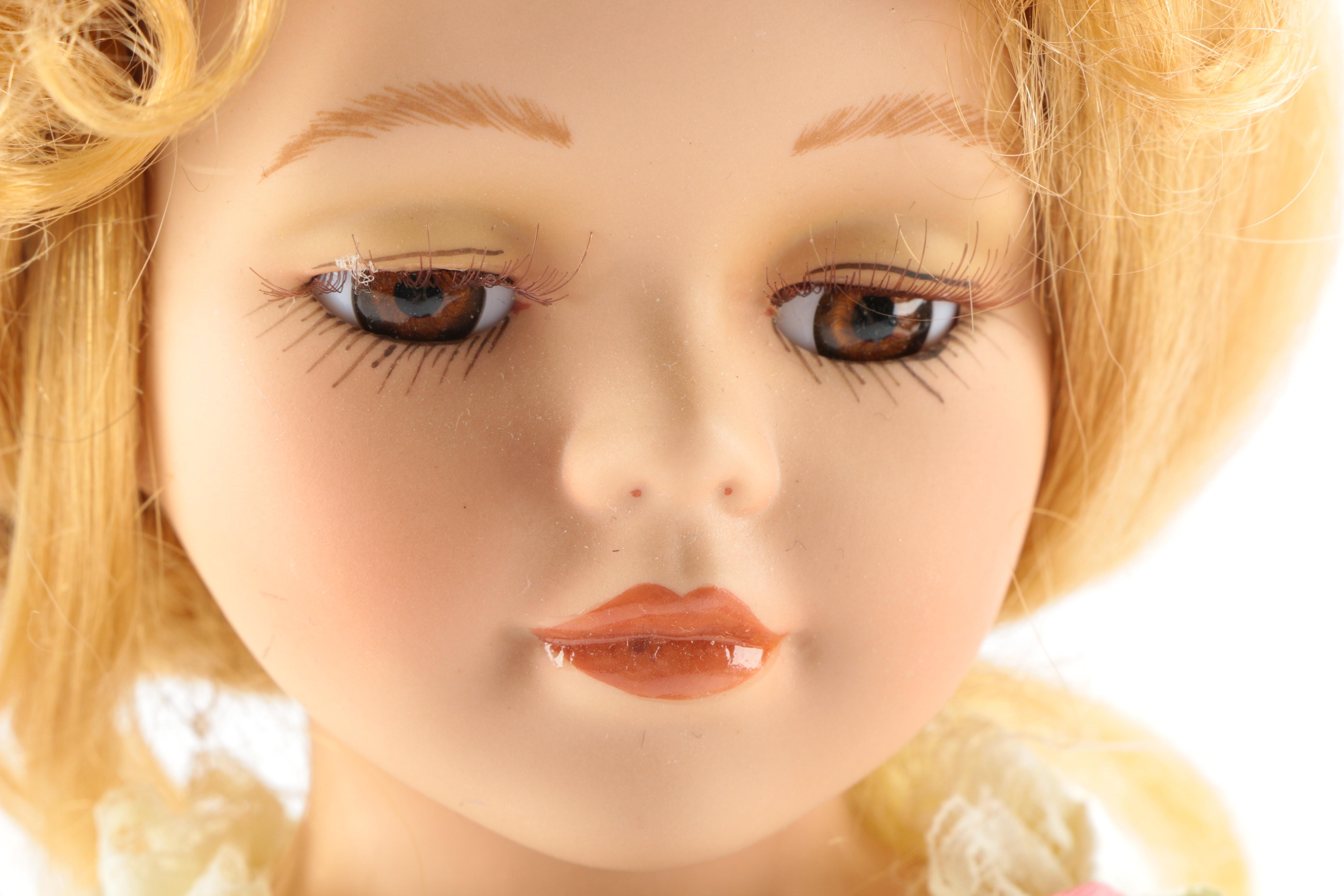 Angelina Collection Porcelain Doll