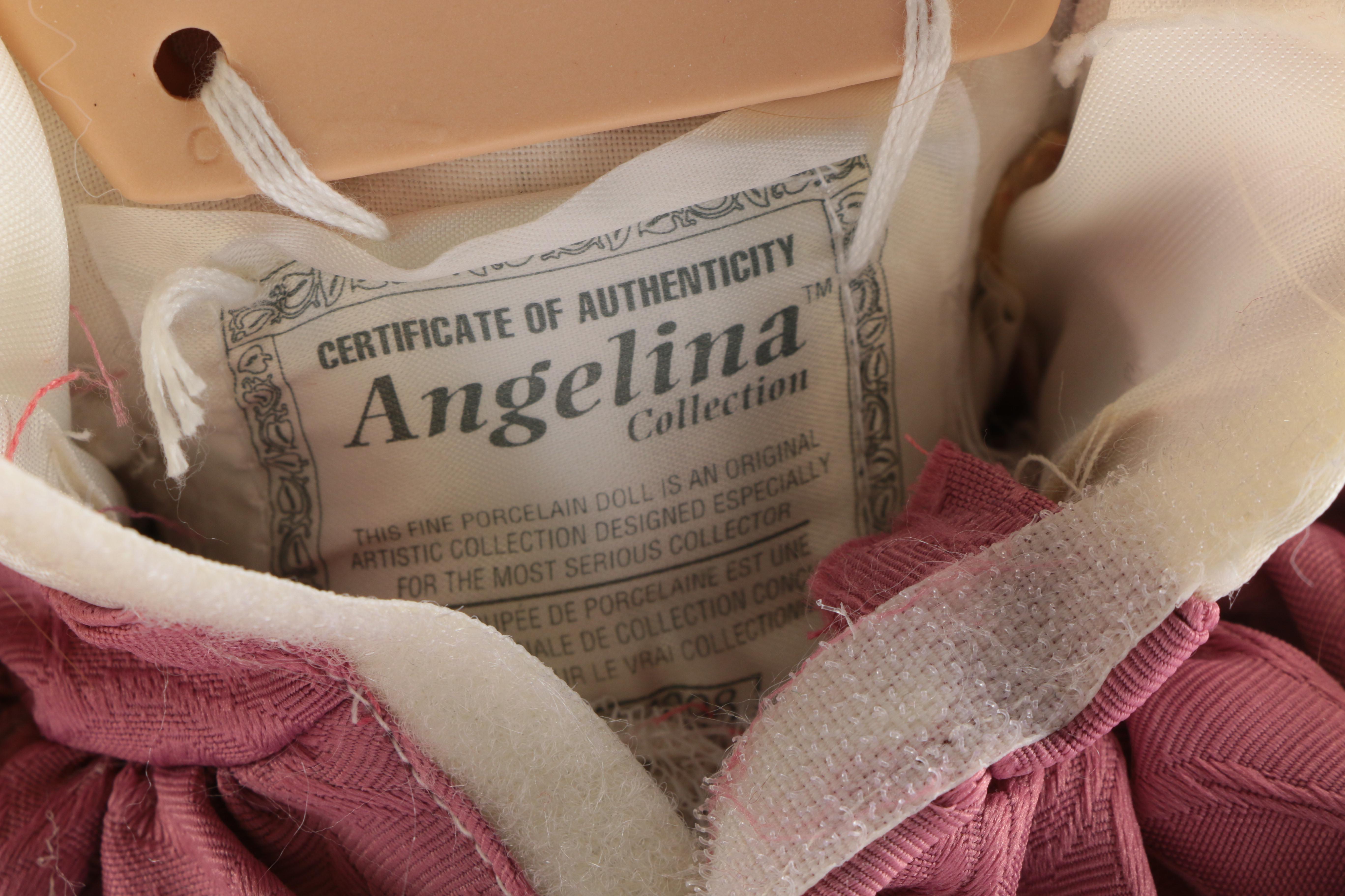 Angelina Collection Porcelain Doll