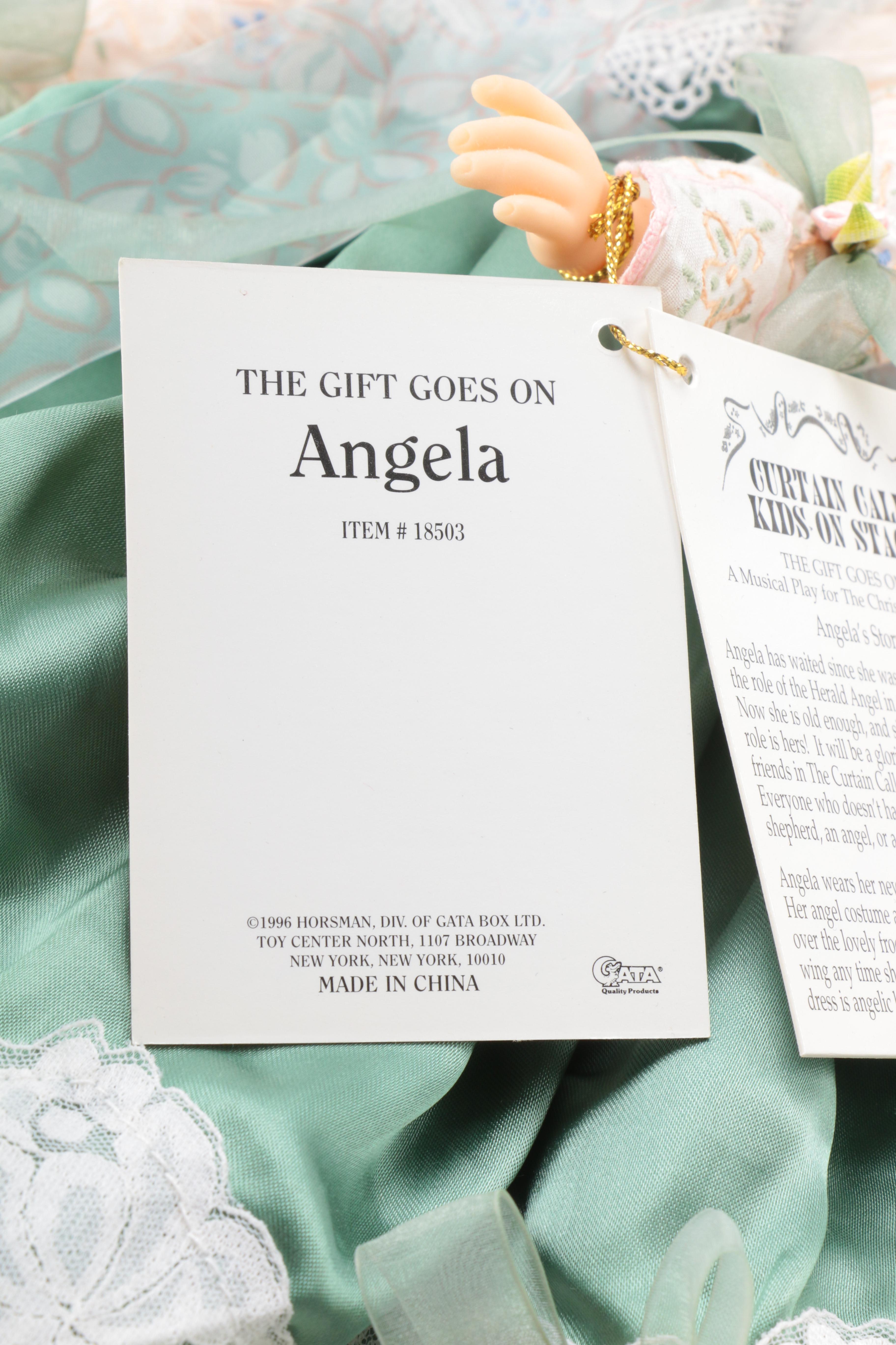 1996 Curtain Call Kids "Angela" Doll