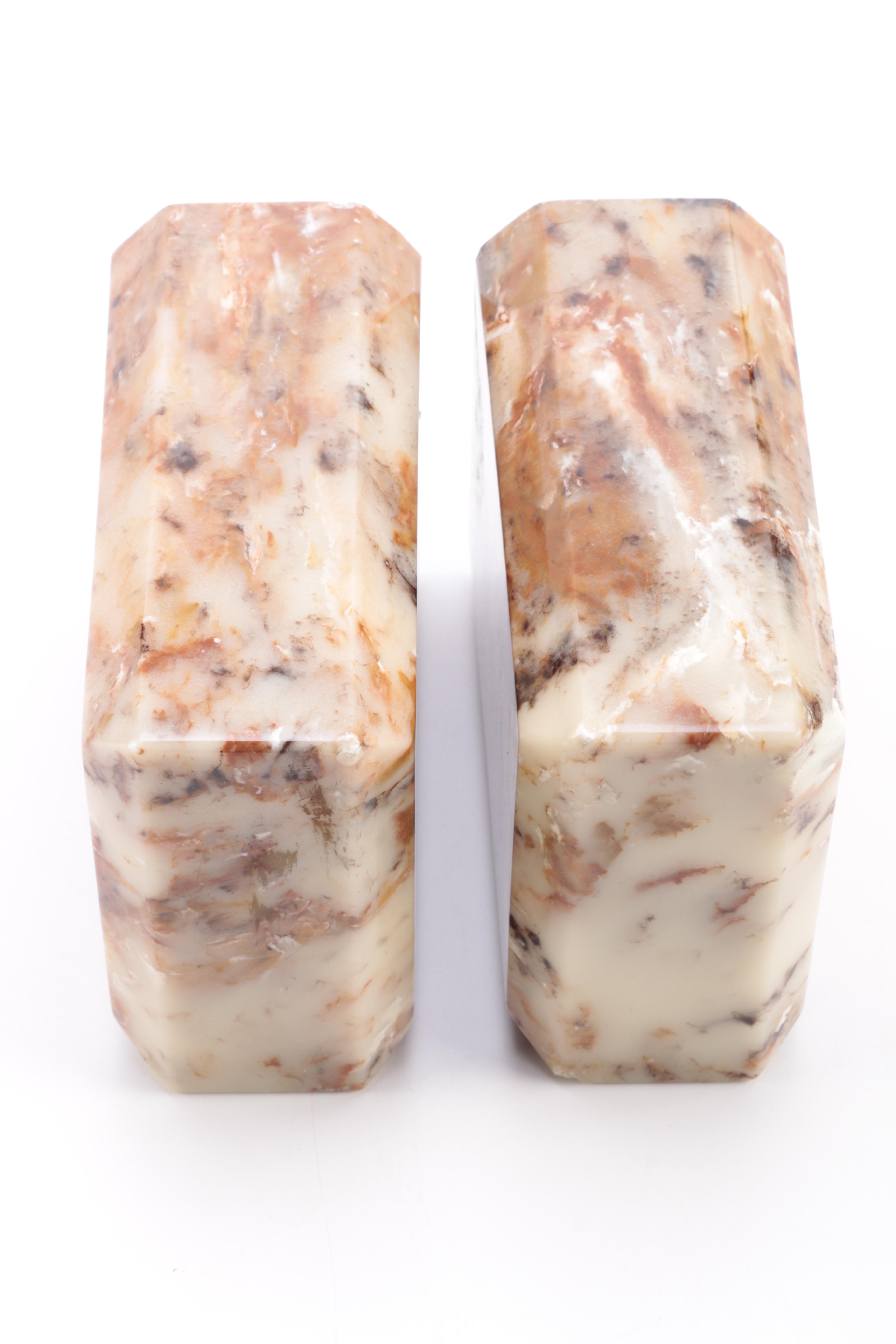 Sunlight Industries Plastic Bookends with Metal Shell