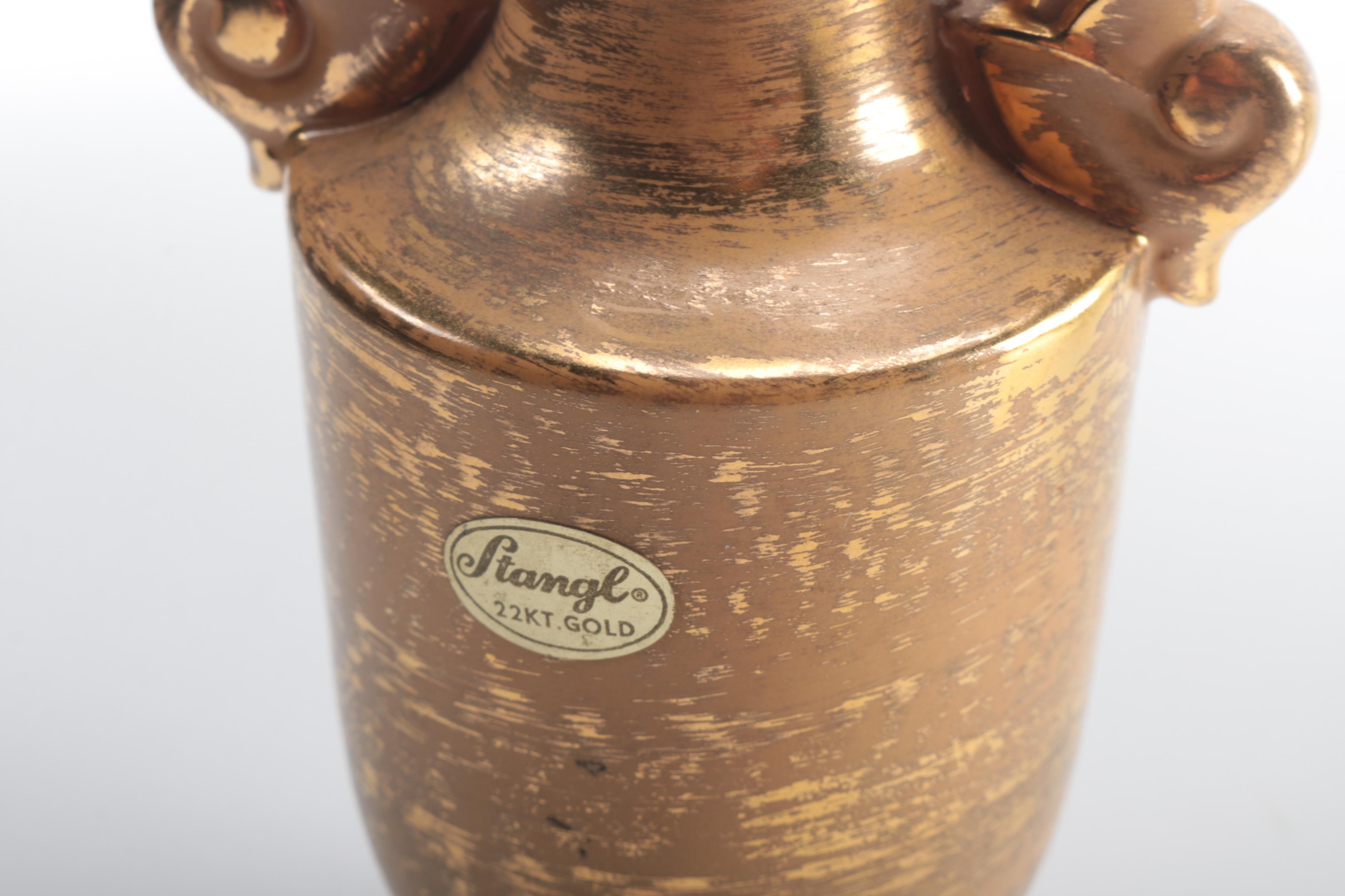 Collection of Floral Vases, Urns and Pitchers Including Stangl