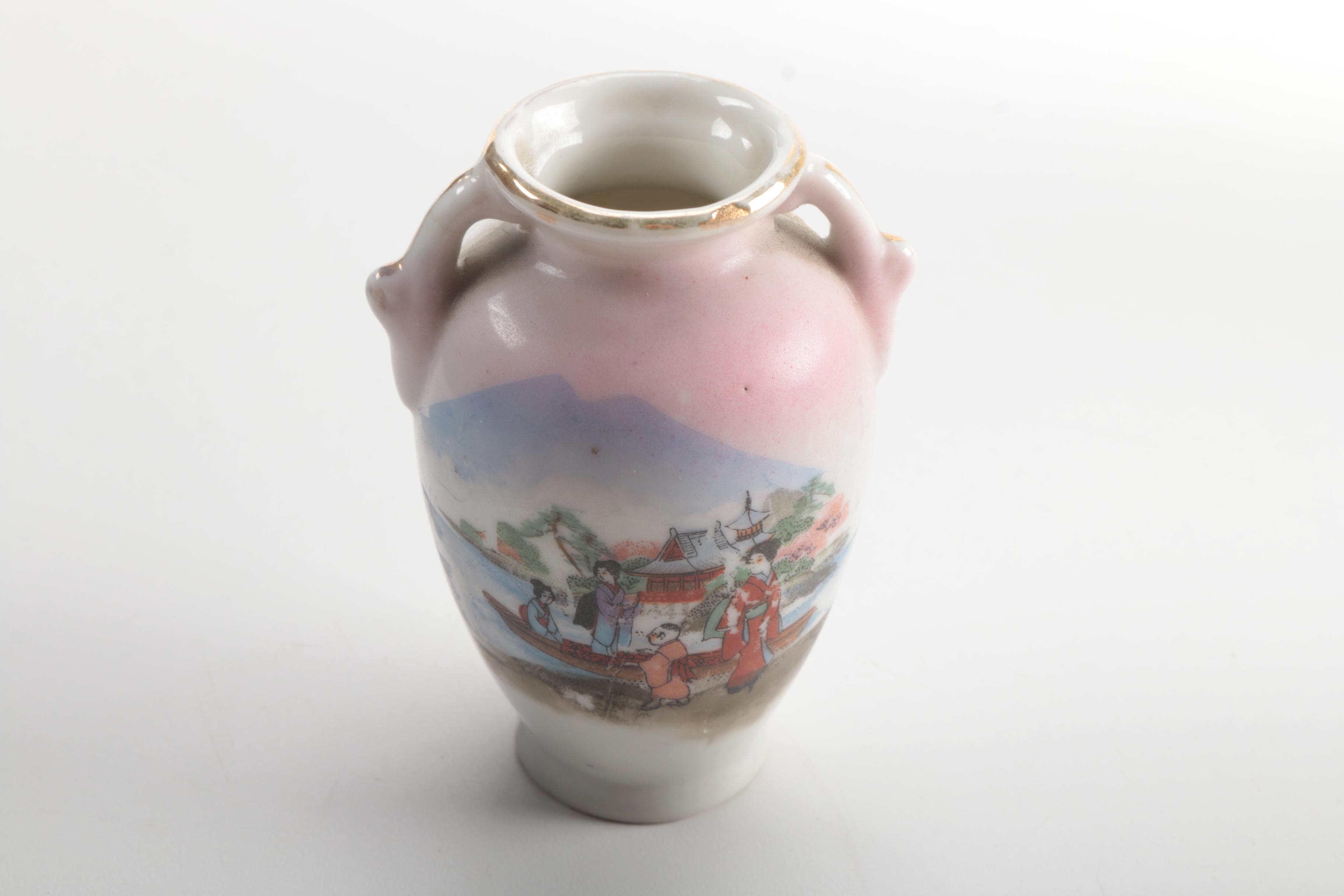 Collection of Floral Vases, Urns and Pitchers Including Stangl