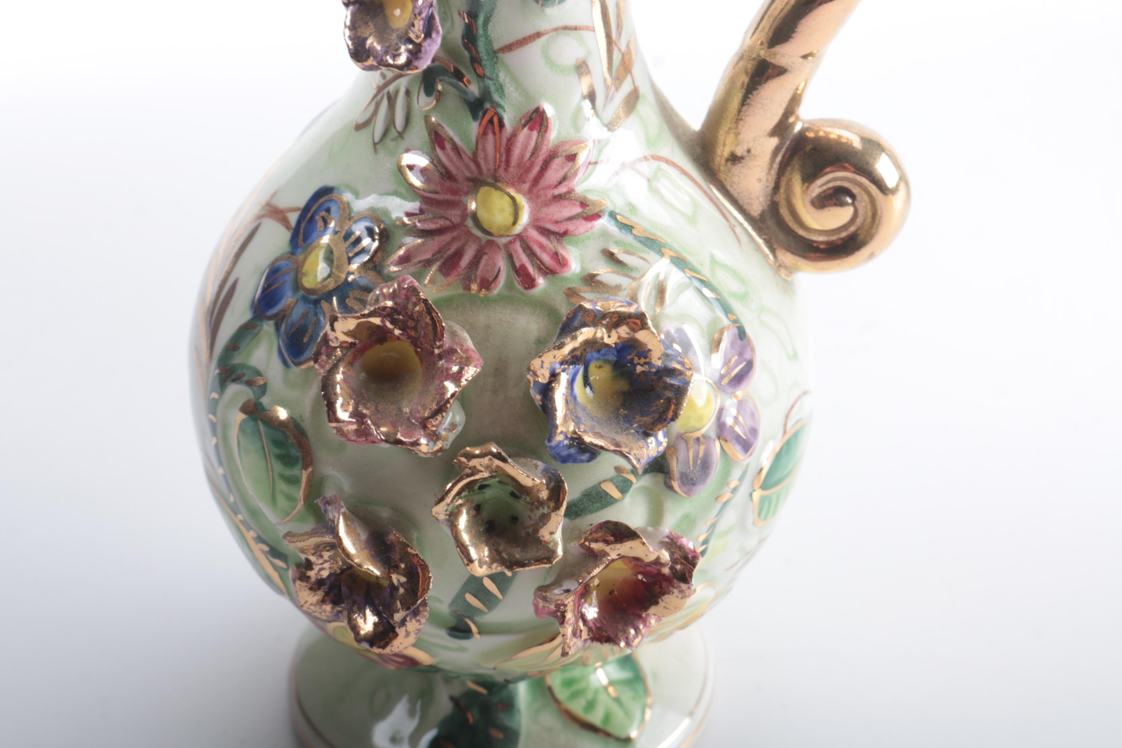Collection of Floral Vases, Urns and Pitchers Including Stangl