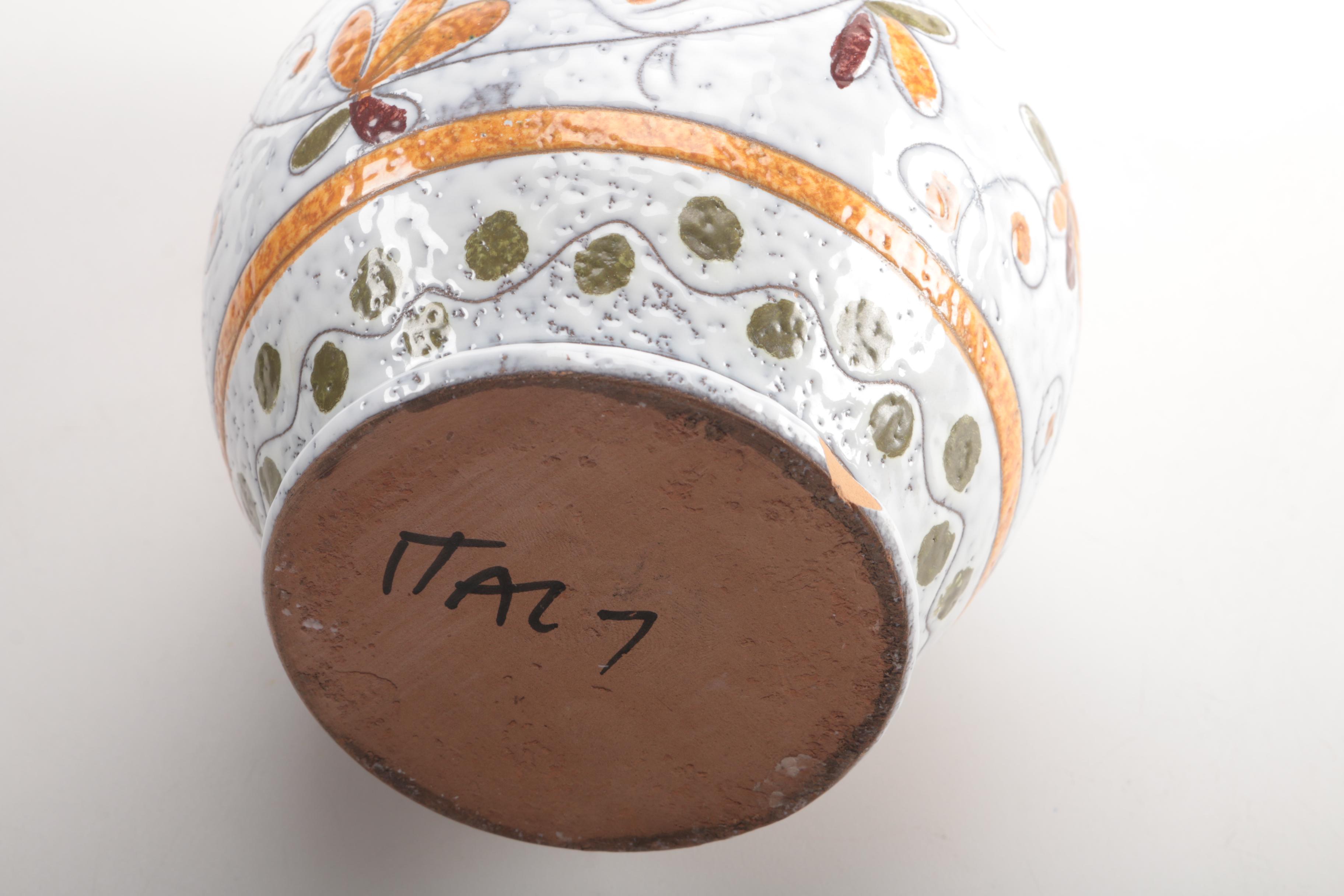 Collection of Floral Vases, Urns and Pitchers Including Stangl