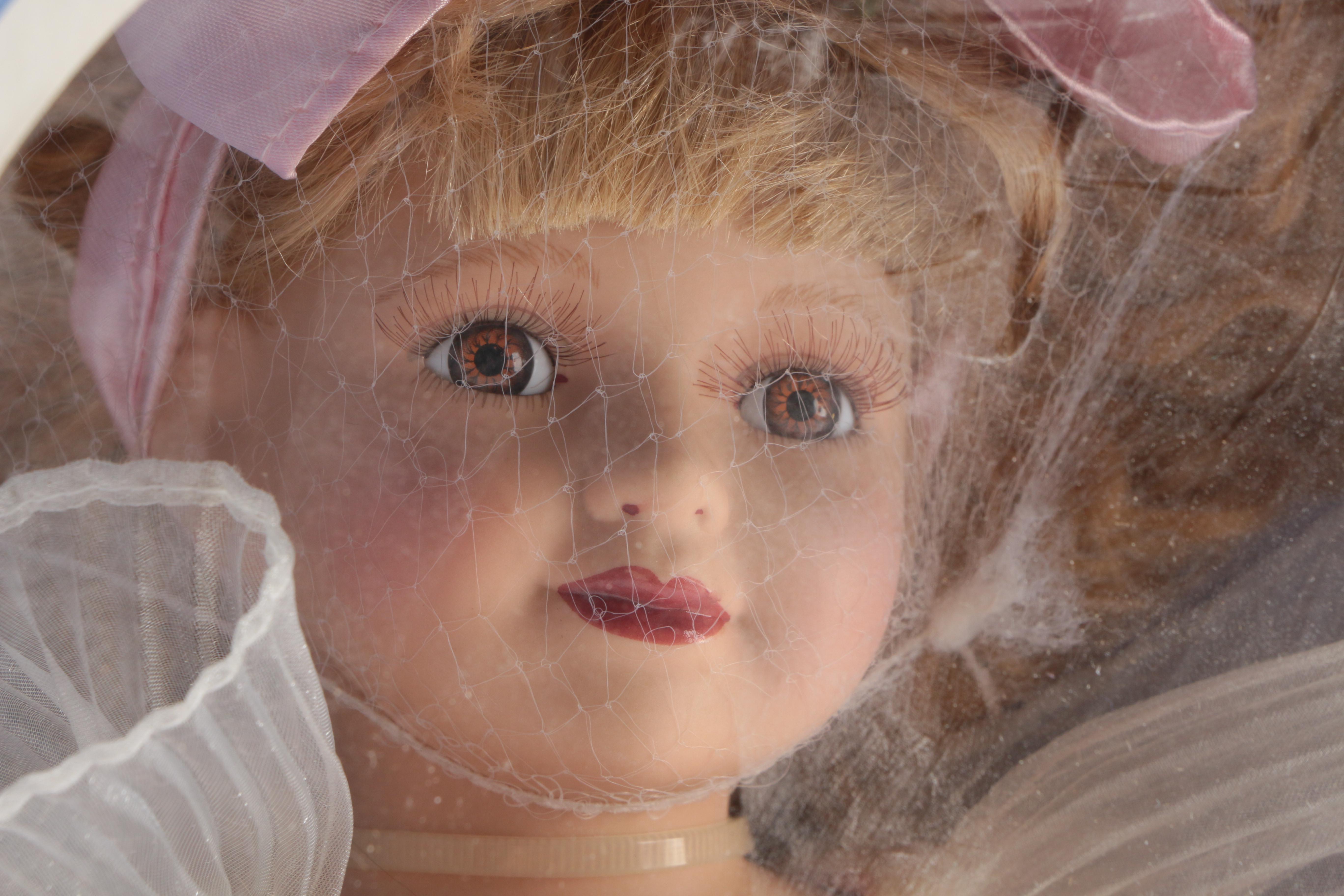 Collectible Porcelain Samantha Collection Doll