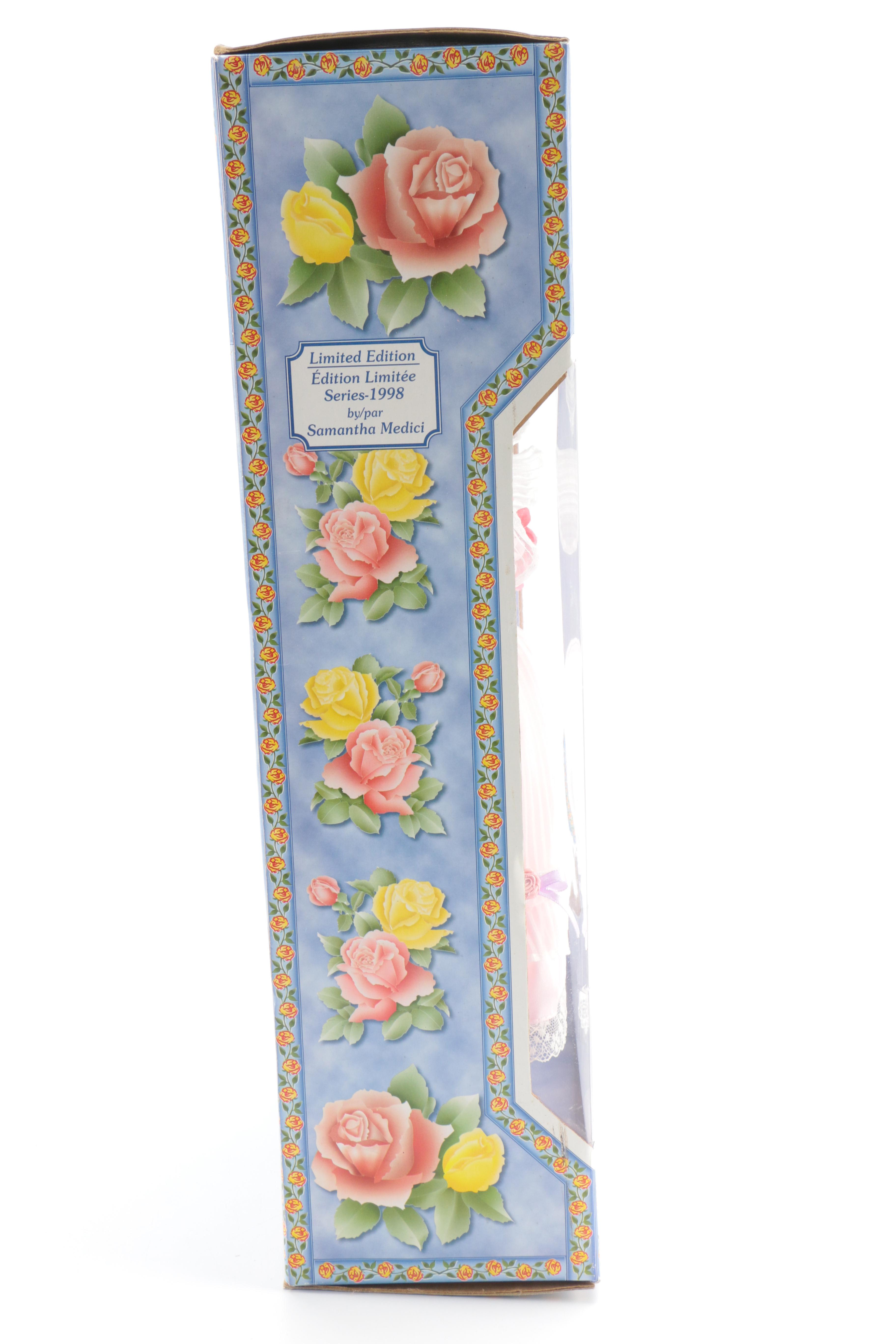 Collectible Porcelain Samantha Collection Doll