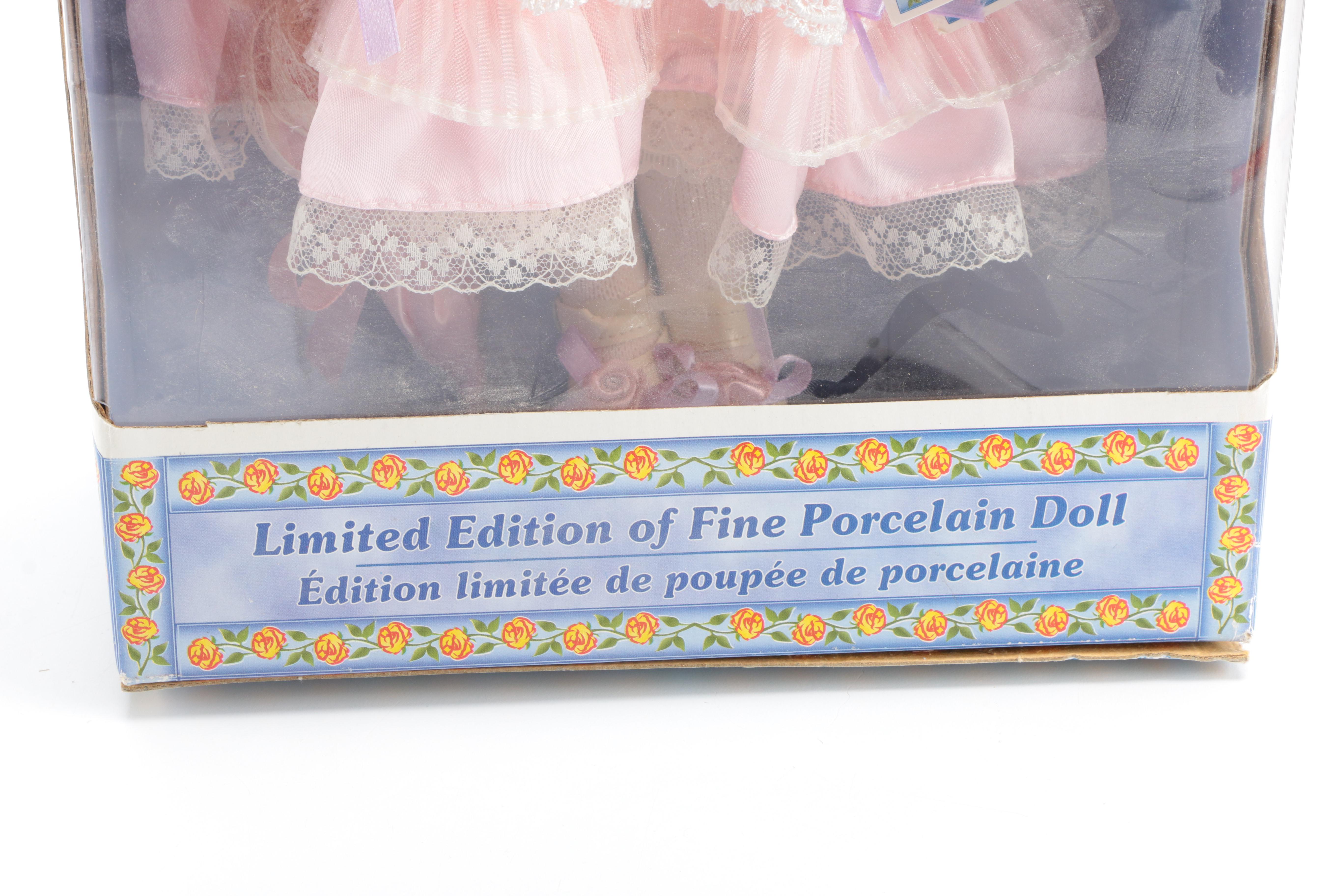 Collectible Porcelain Samantha Collection Doll