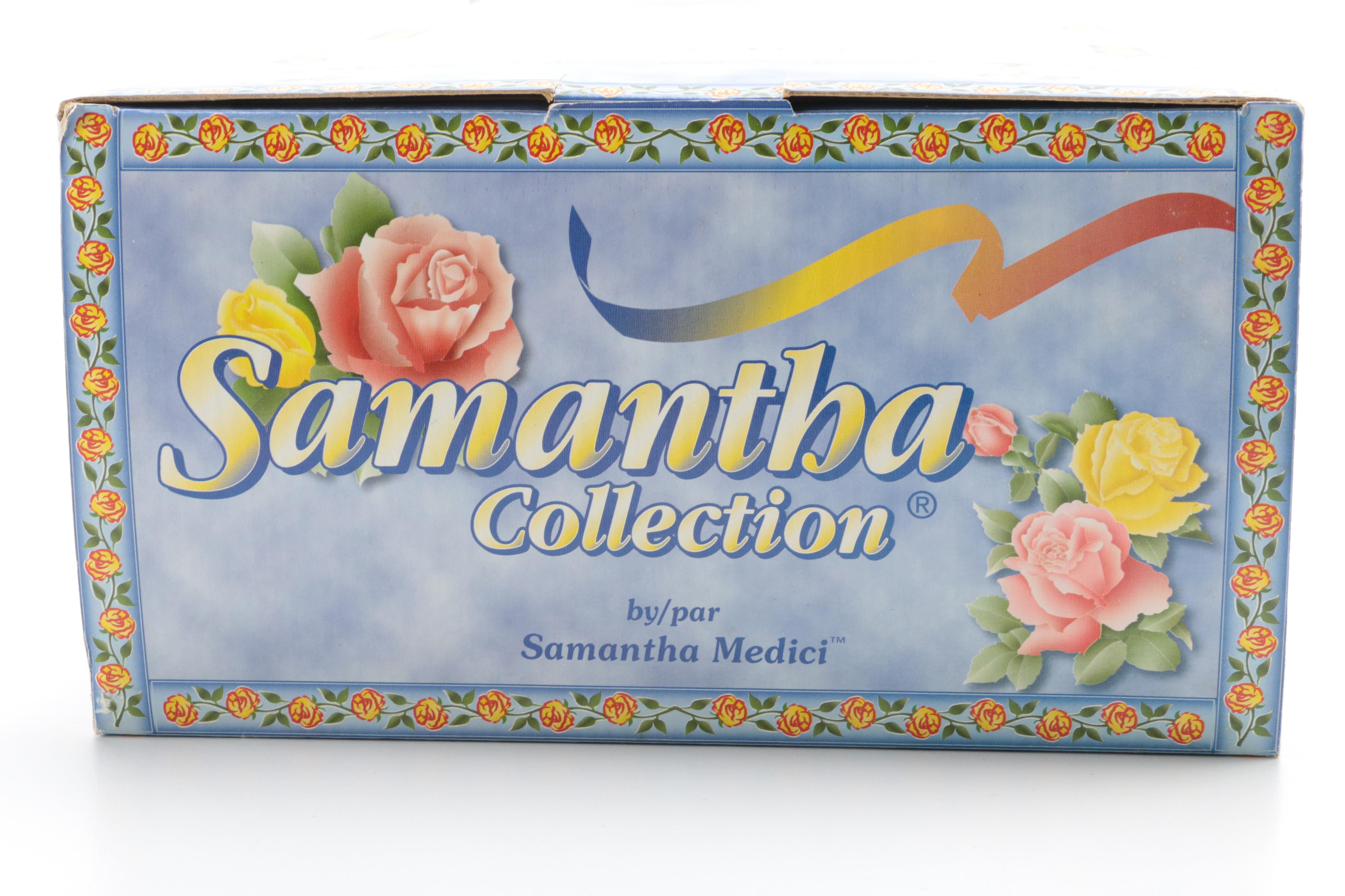 Collectible Porcelain Samantha Collection Doll