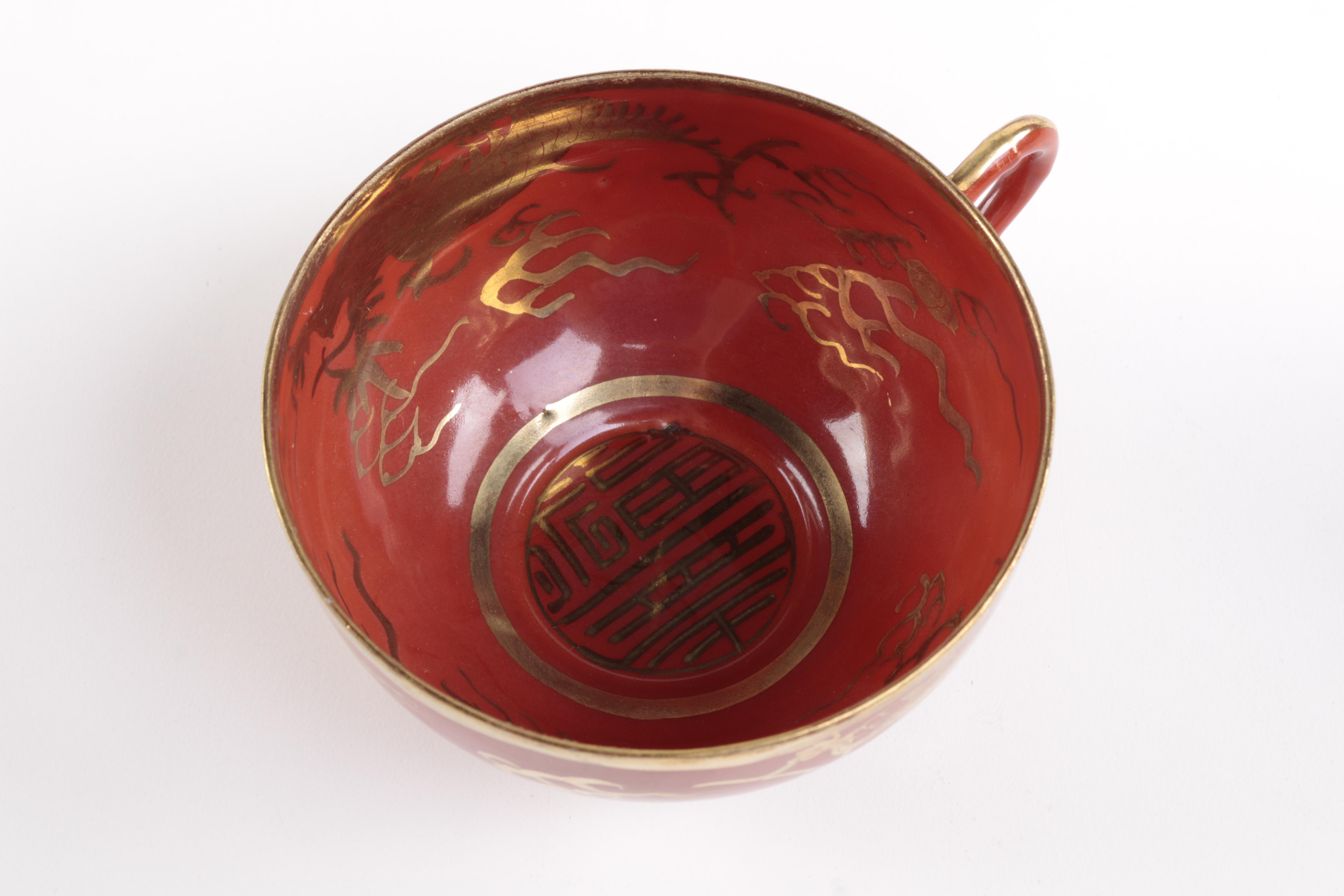 East Asian Made Porcelain Tableware