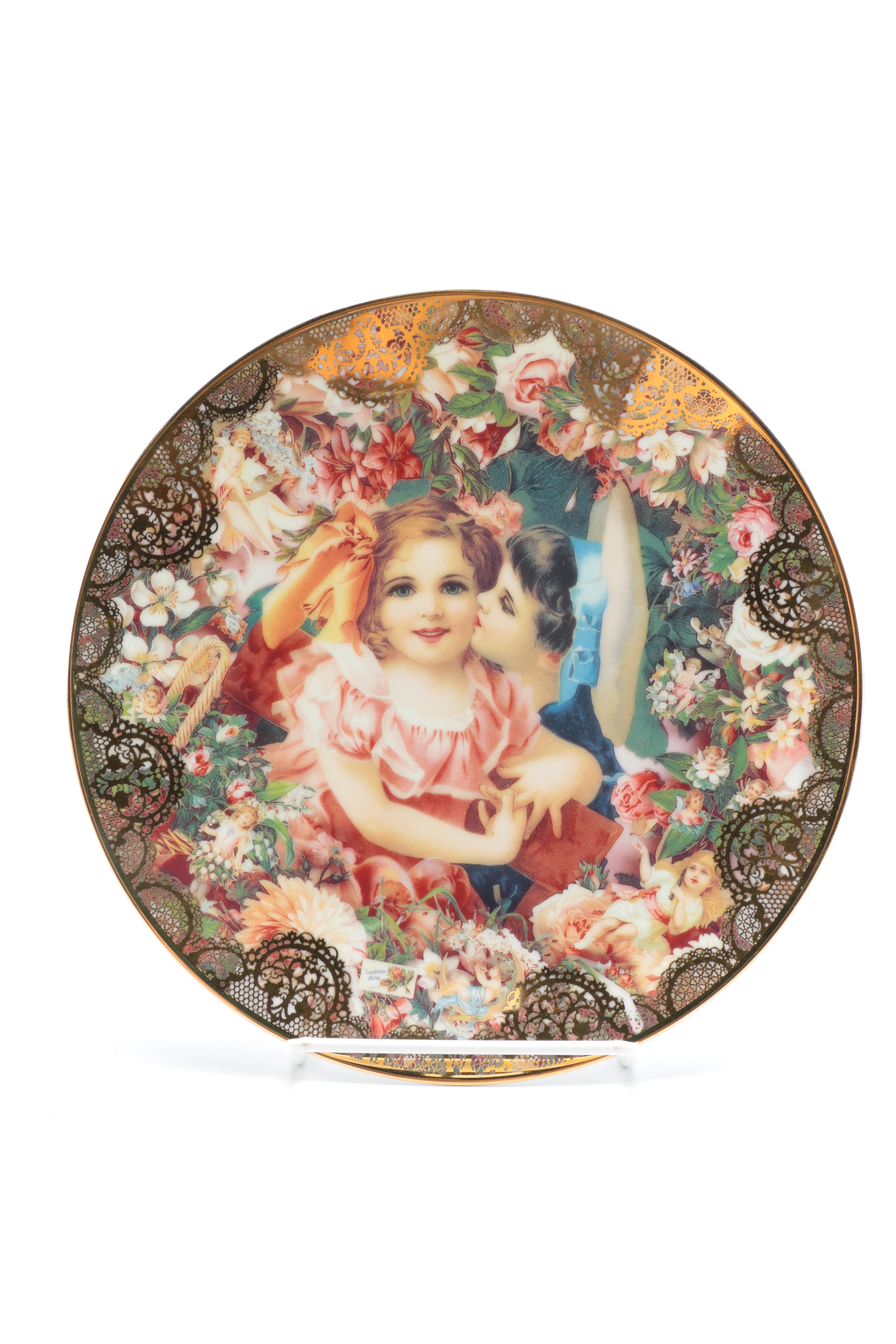 Collection of Decorative Porcelain Plates