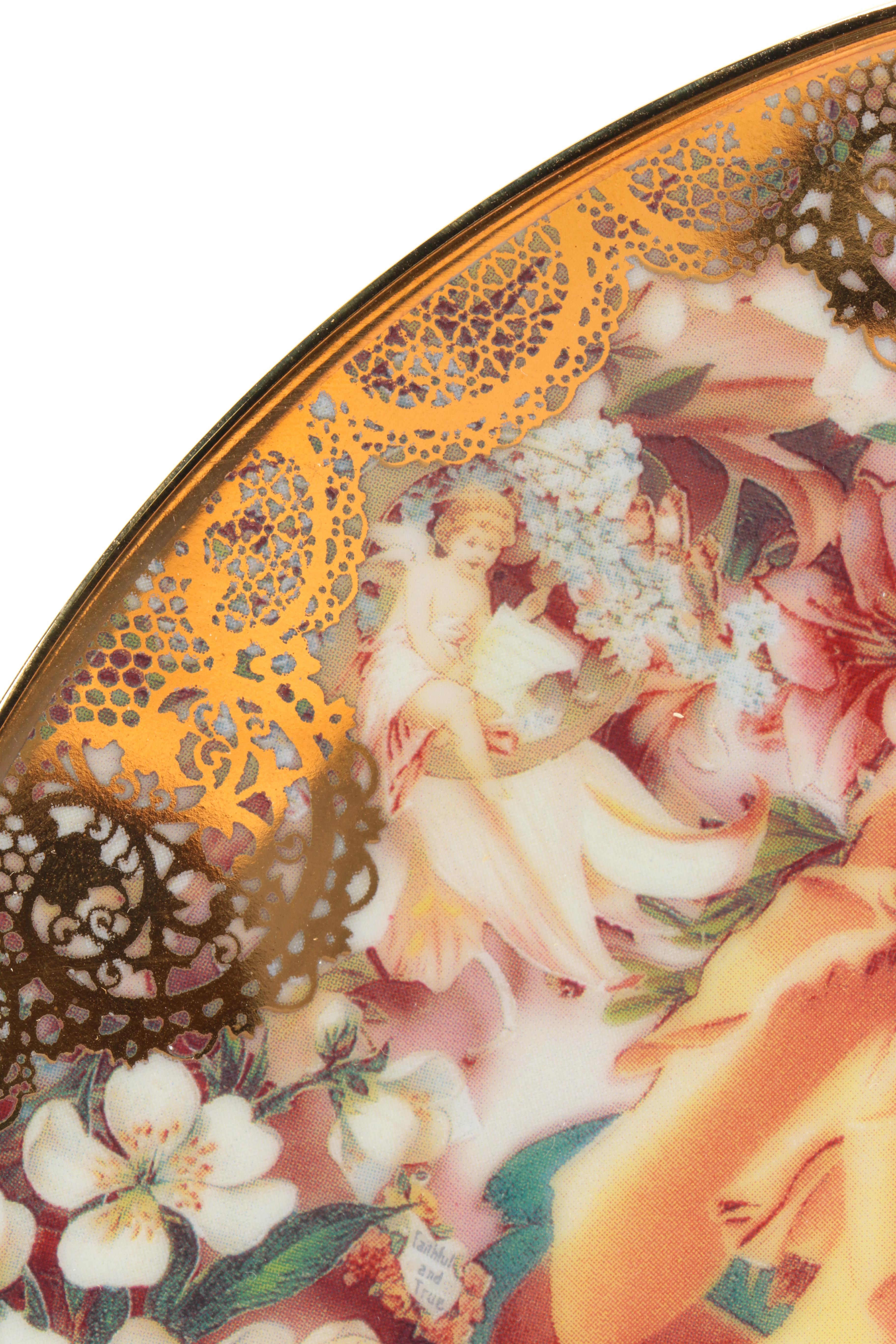 Collection of Decorative Porcelain Plates