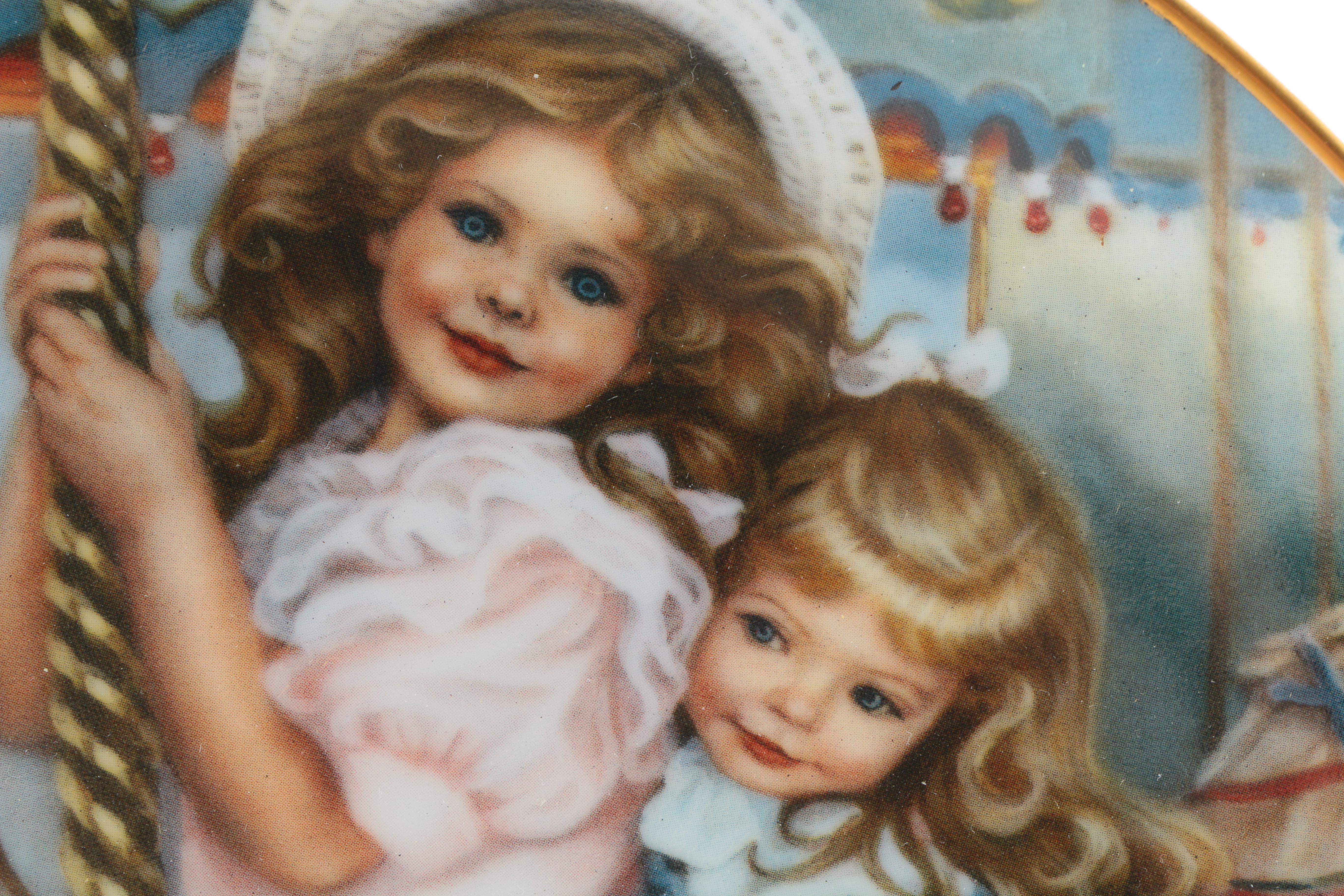 Collection of Decorative Porcelain Plates