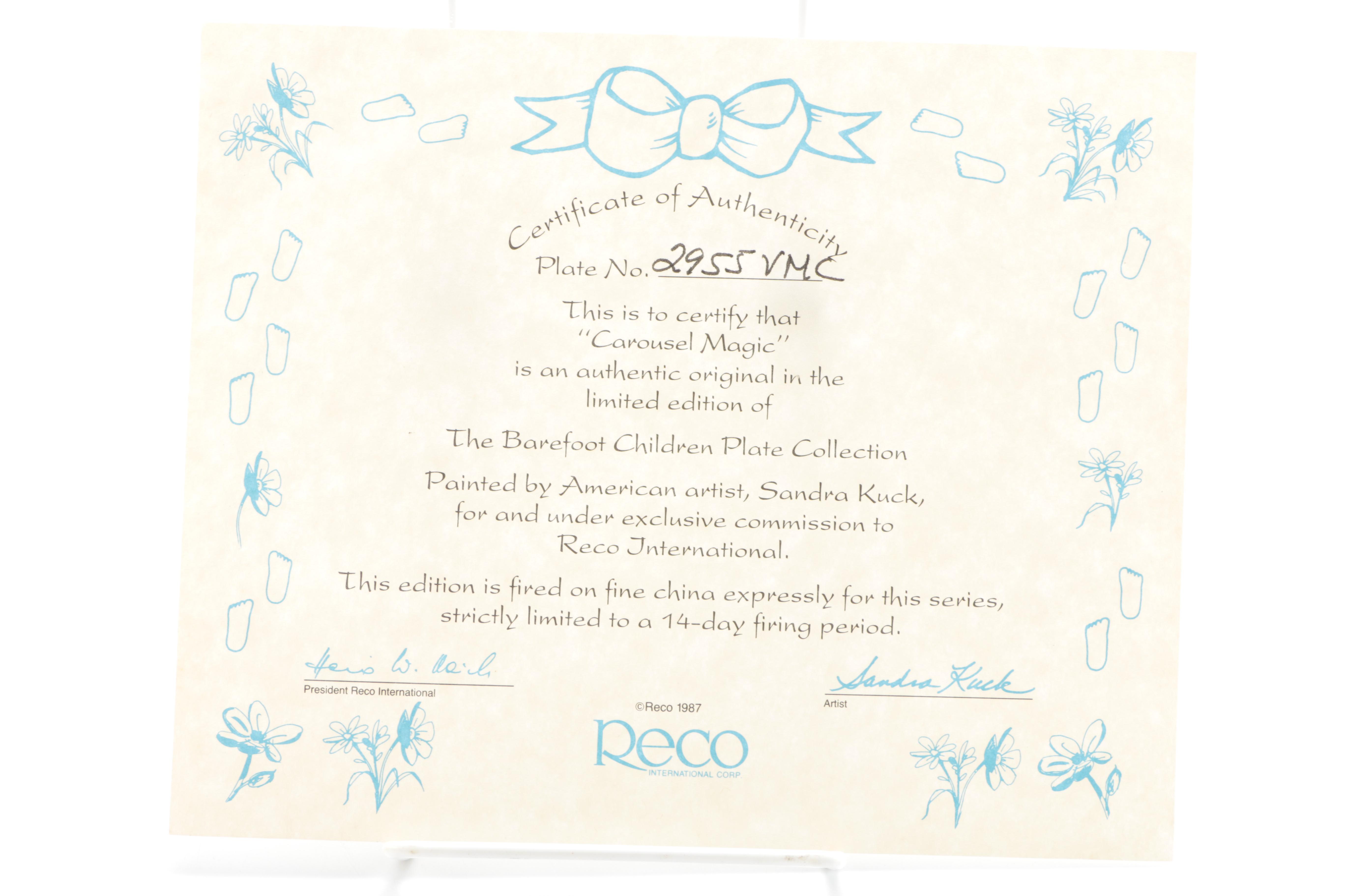 Collection of Decorative Porcelain Plates