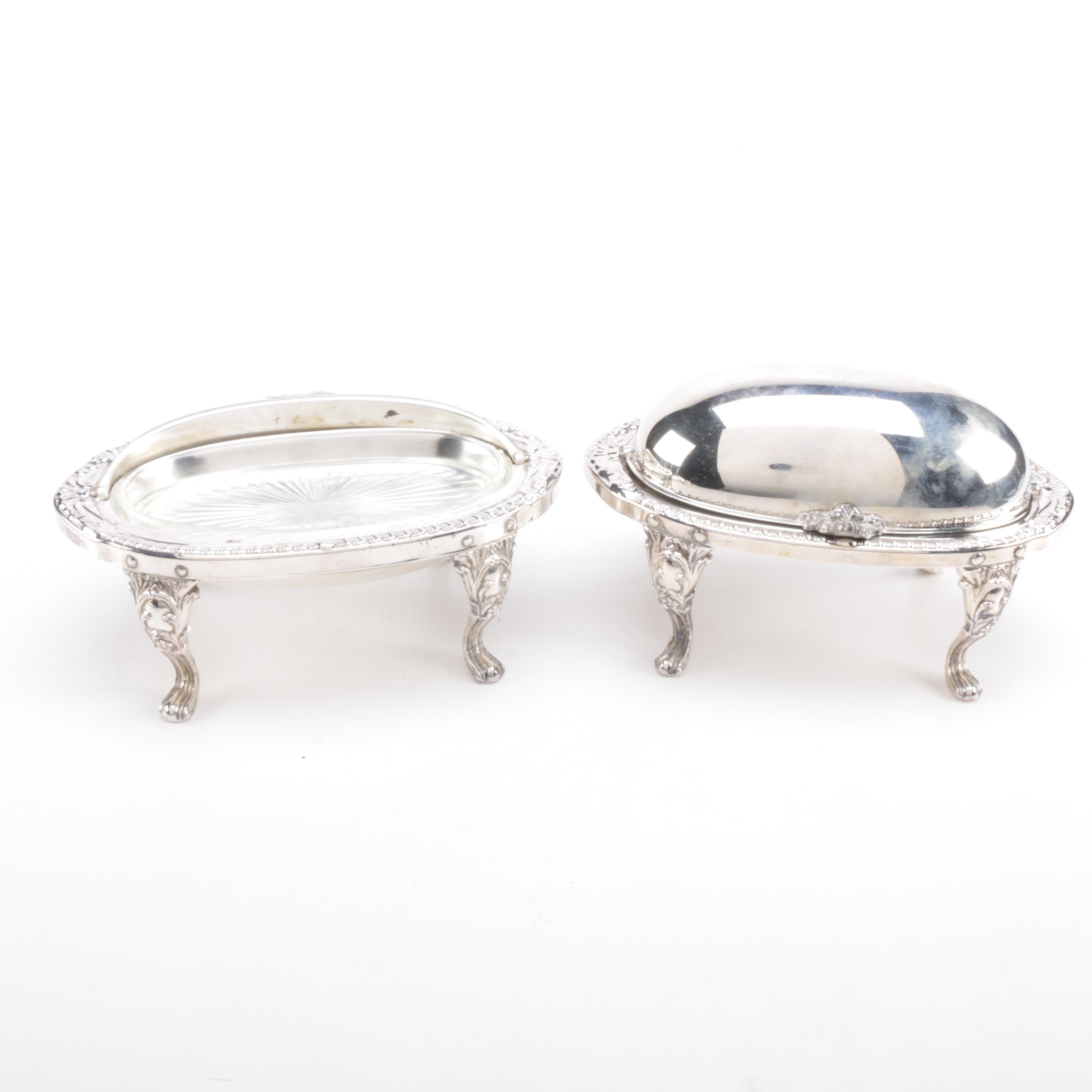 Silver Plate Serveware Featuring Sheridan