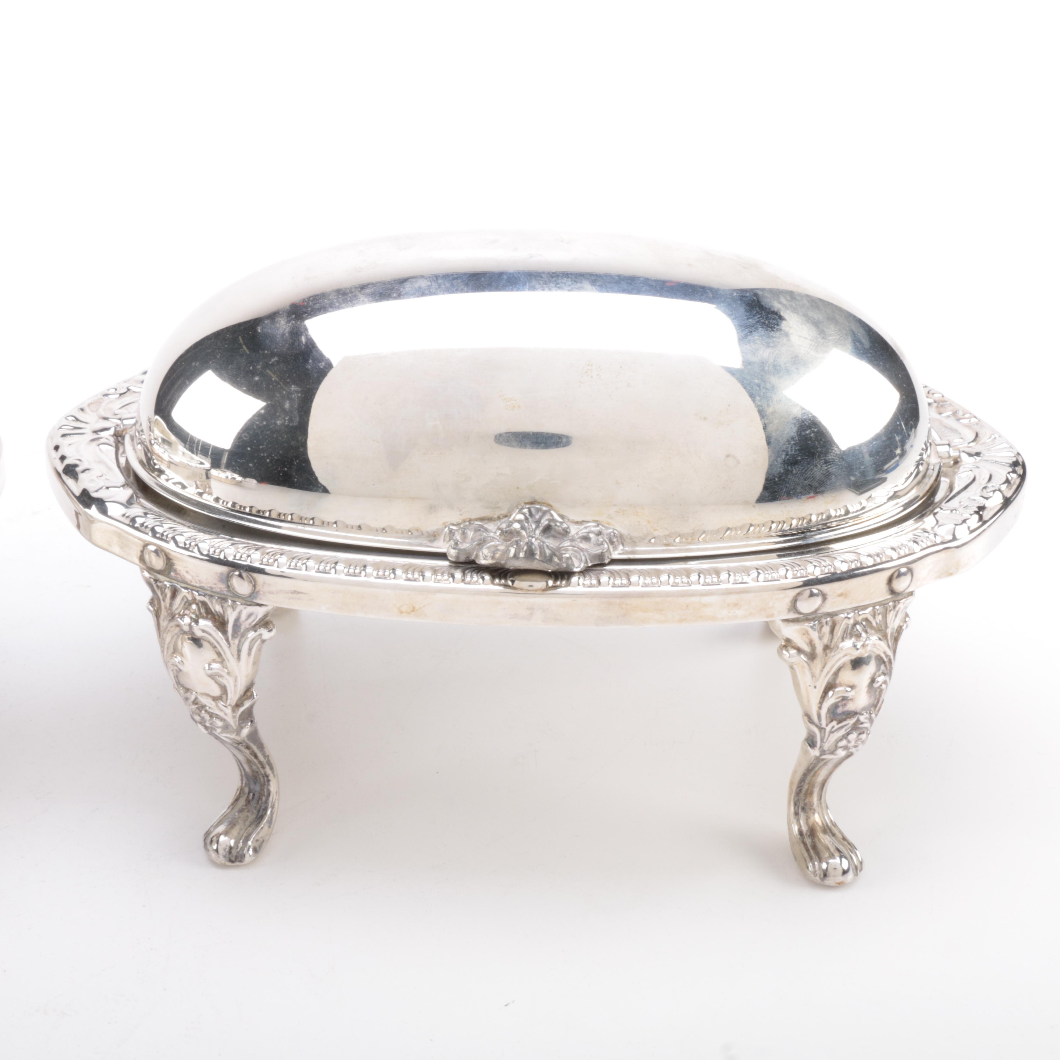 Silver Plate Serveware Featuring Sheridan