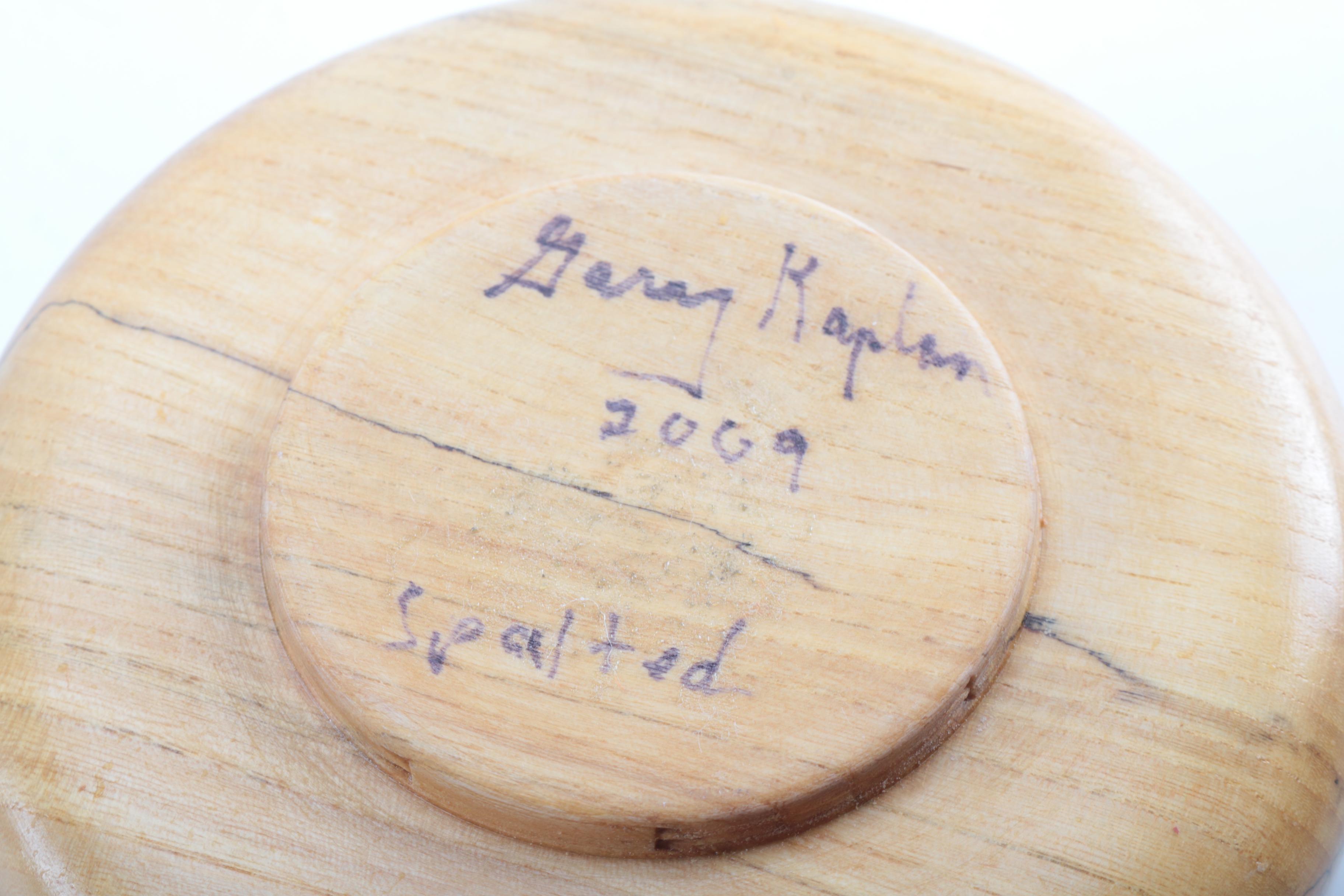 Set of Wood and Ceramic Bowls