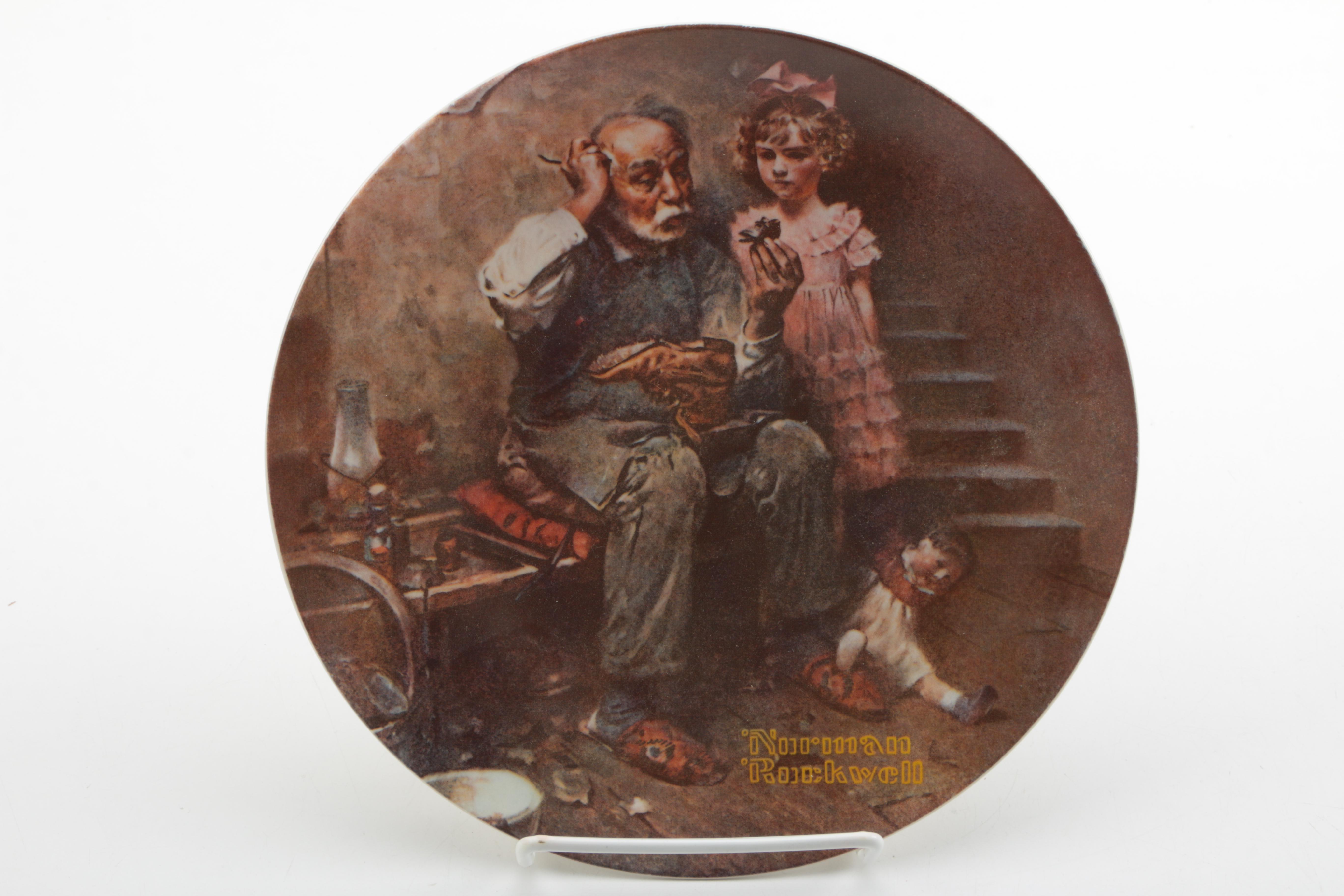 Collection of Norman Rockwell's "Heritage" Plates #1-5