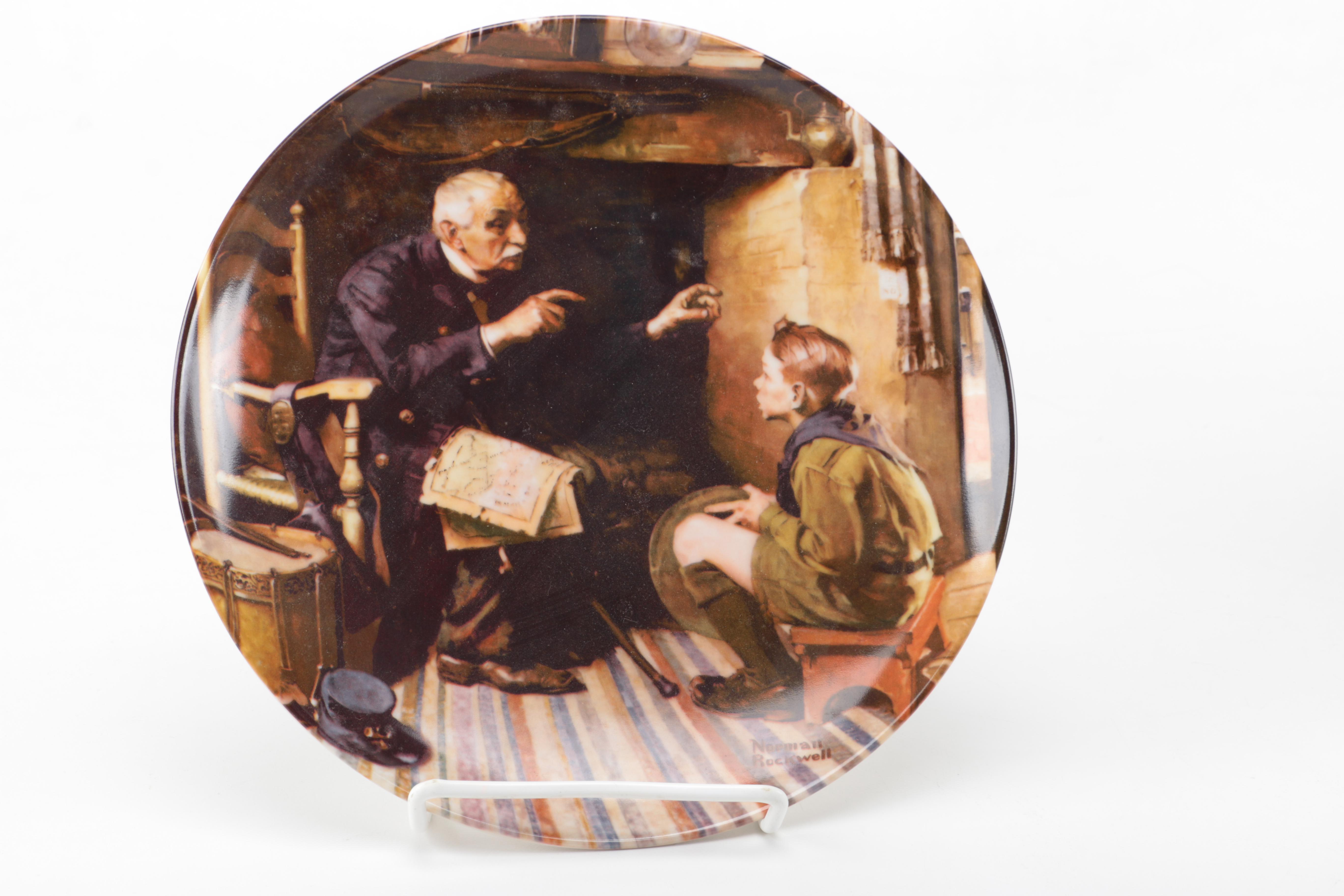 1988-1993 Norman Rockwell Heritage Collection Decorative Plates