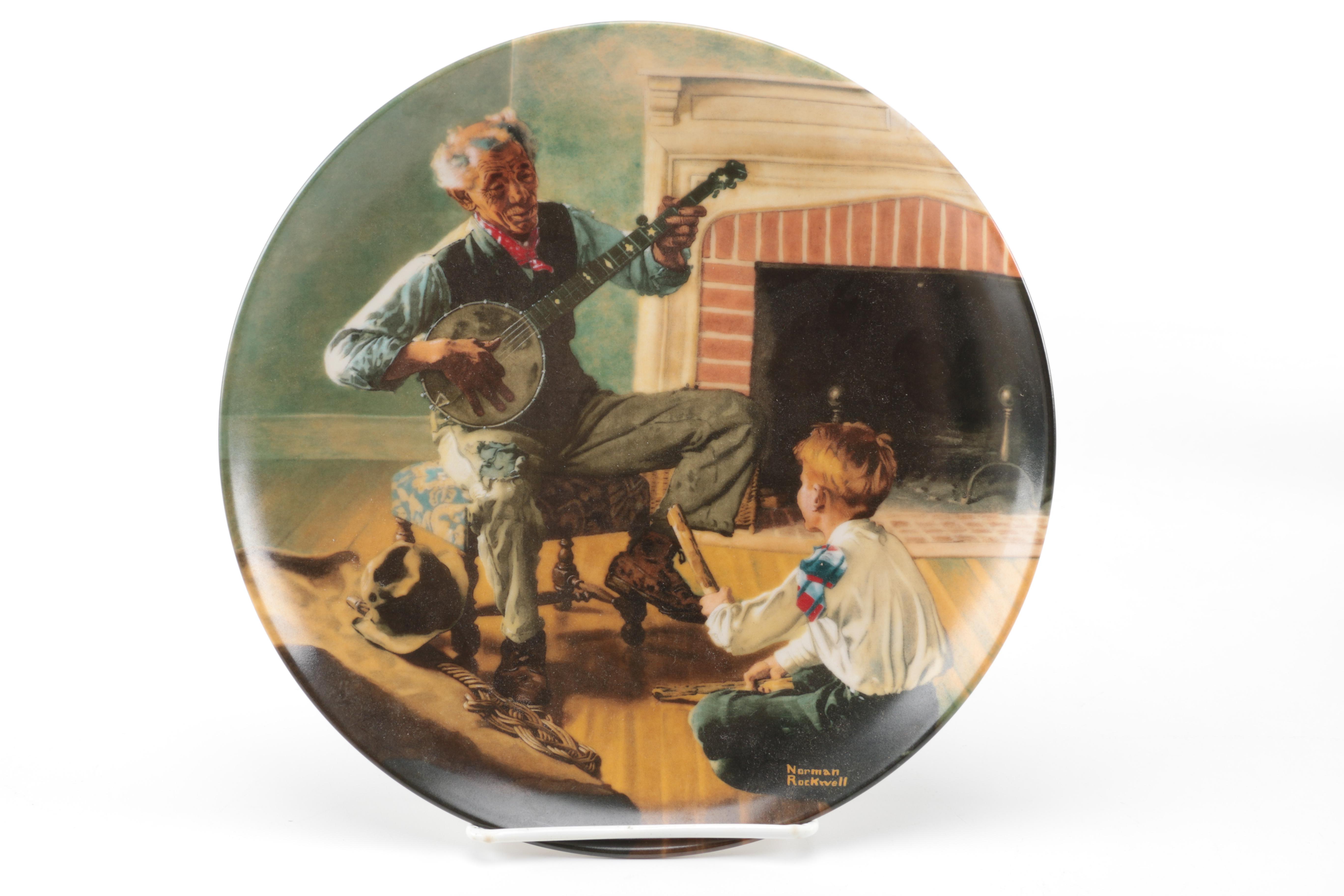 1988-1993 Norman Rockwell Heritage Collection Decorative Plates