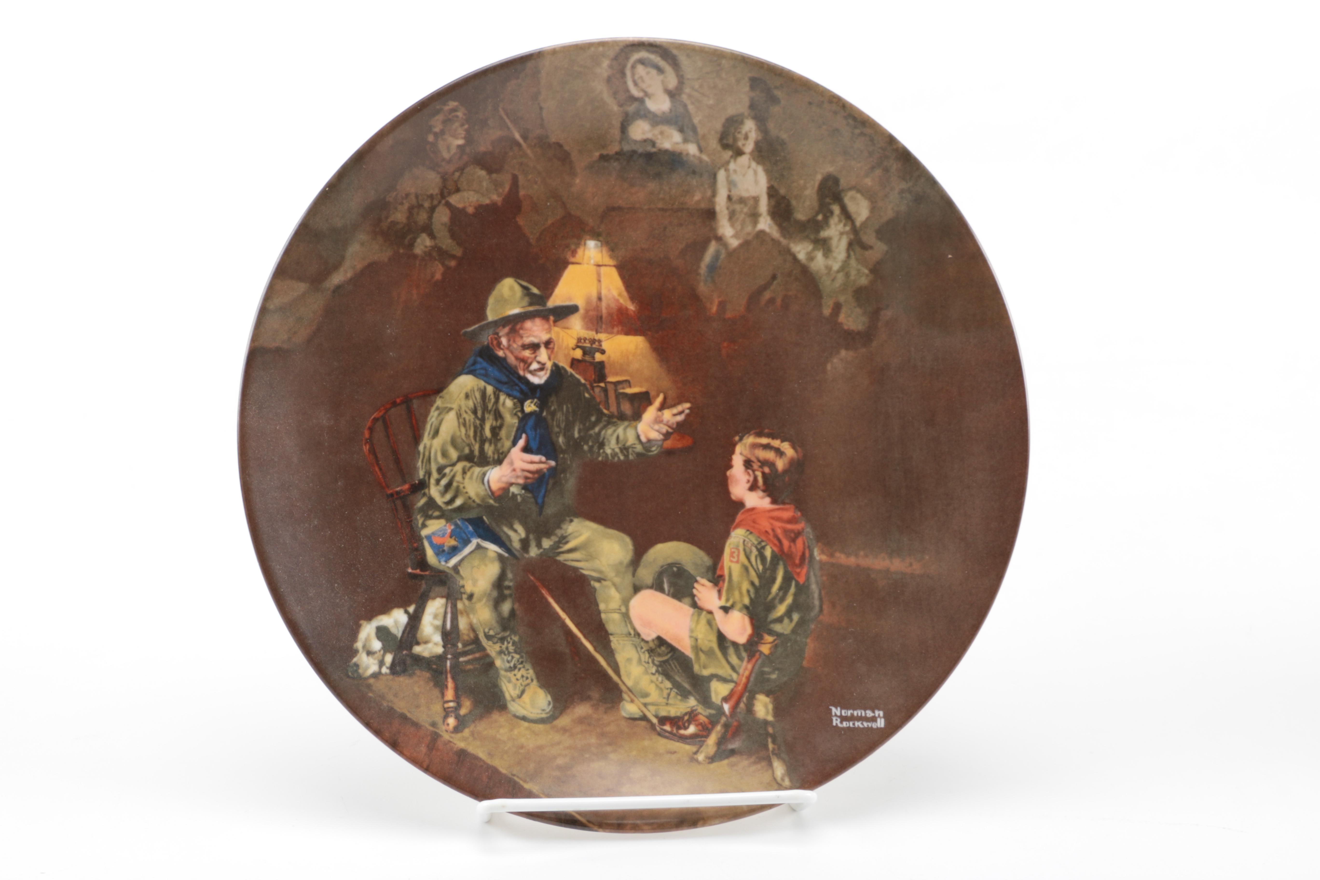 1988-1993 Norman Rockwell Heritage Collection Decorative Plates