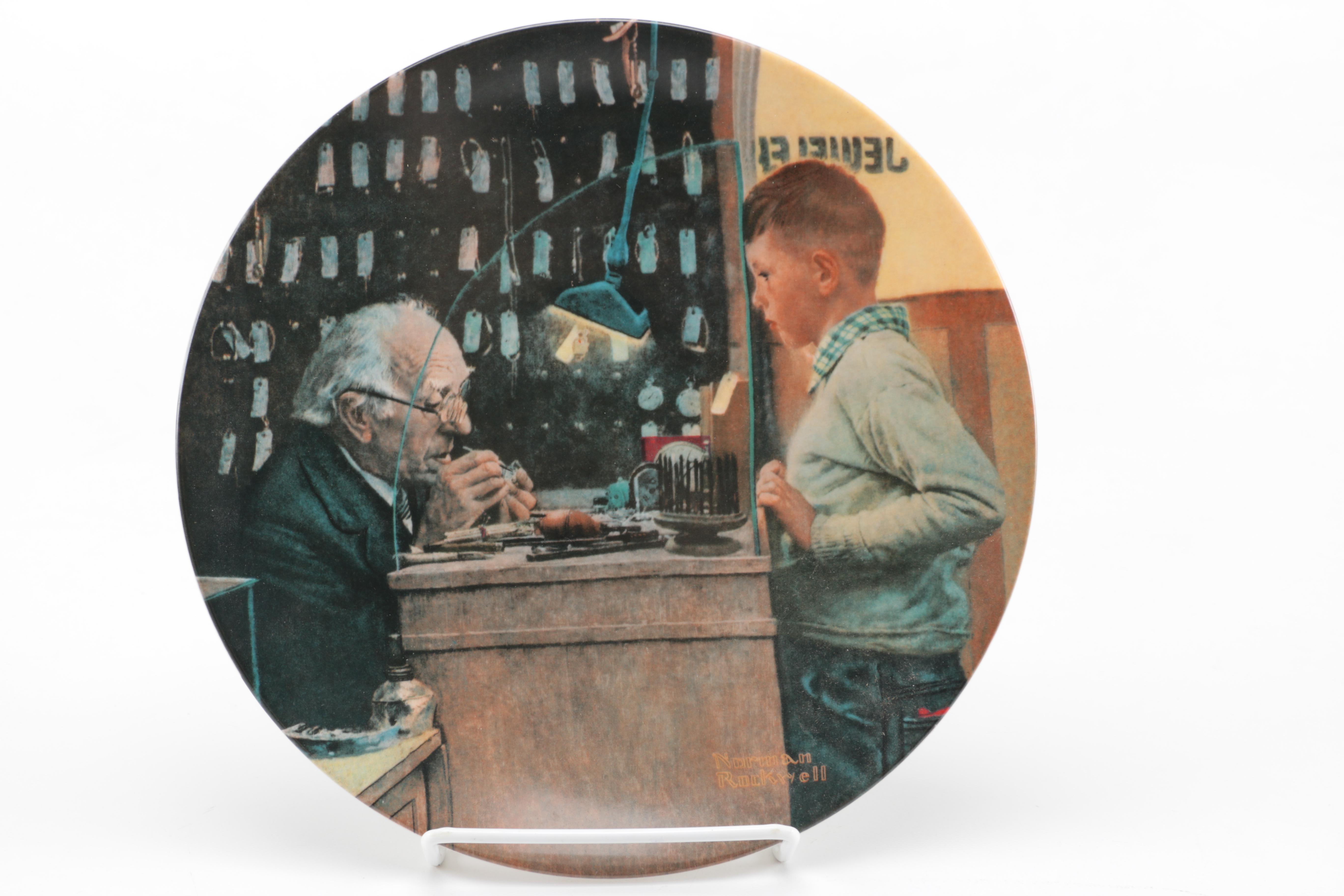 1988-1993 Norman Rockwell Heritage Collection Decorative Plates