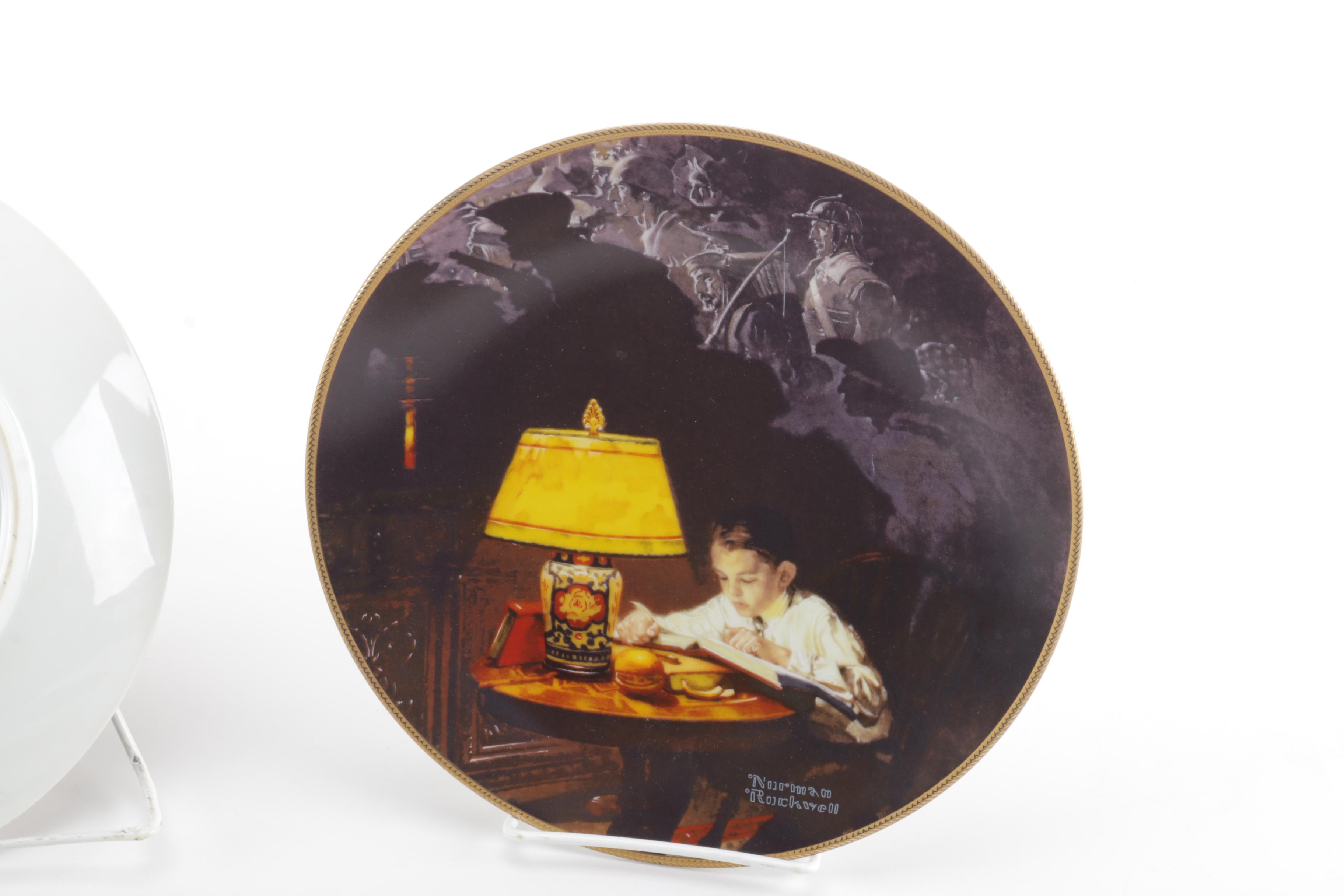 Knowles Norman Rockwell "Coming of Age" Collector Decor Plates