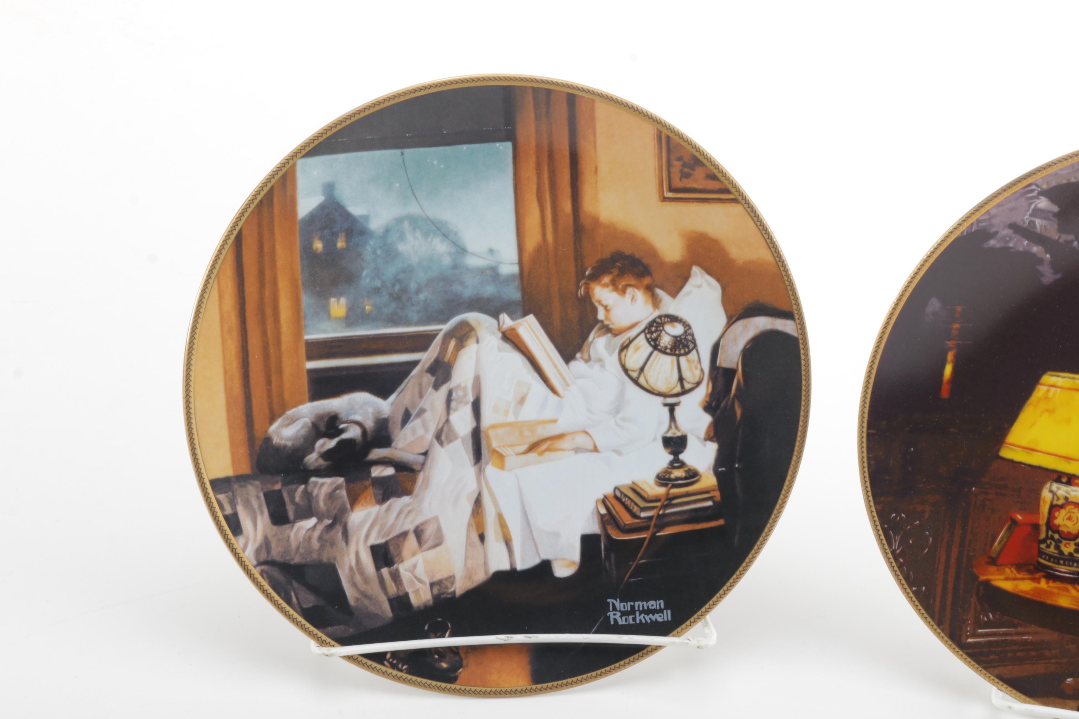 Knowles Norman Rockwell "Coming of Age" Collector Decor Plates