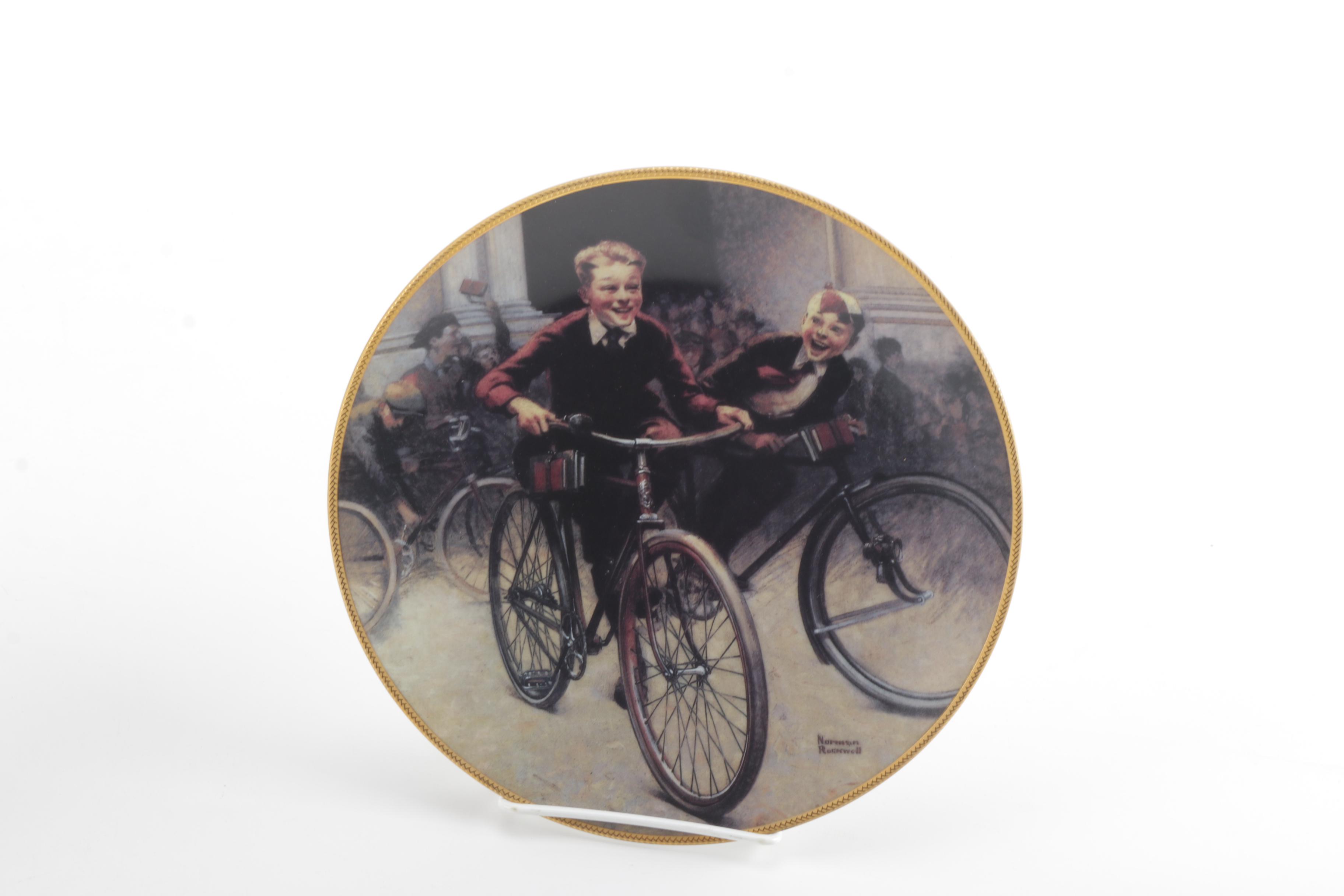 Knowles Norman Rockwell "Coming of Age" Collector Decor Plates