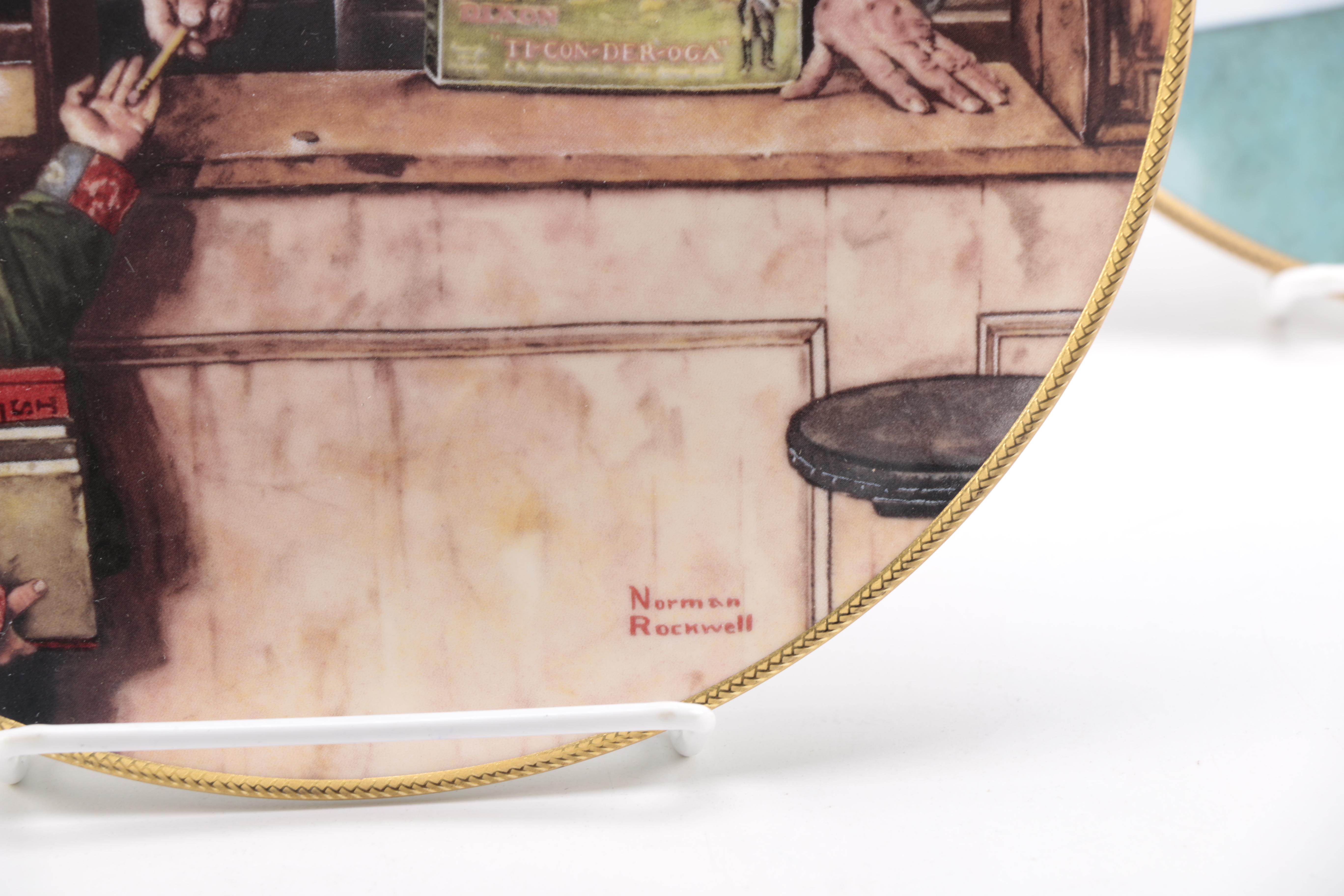 Knowles Norman Rockwell "Coming of Age" Plates