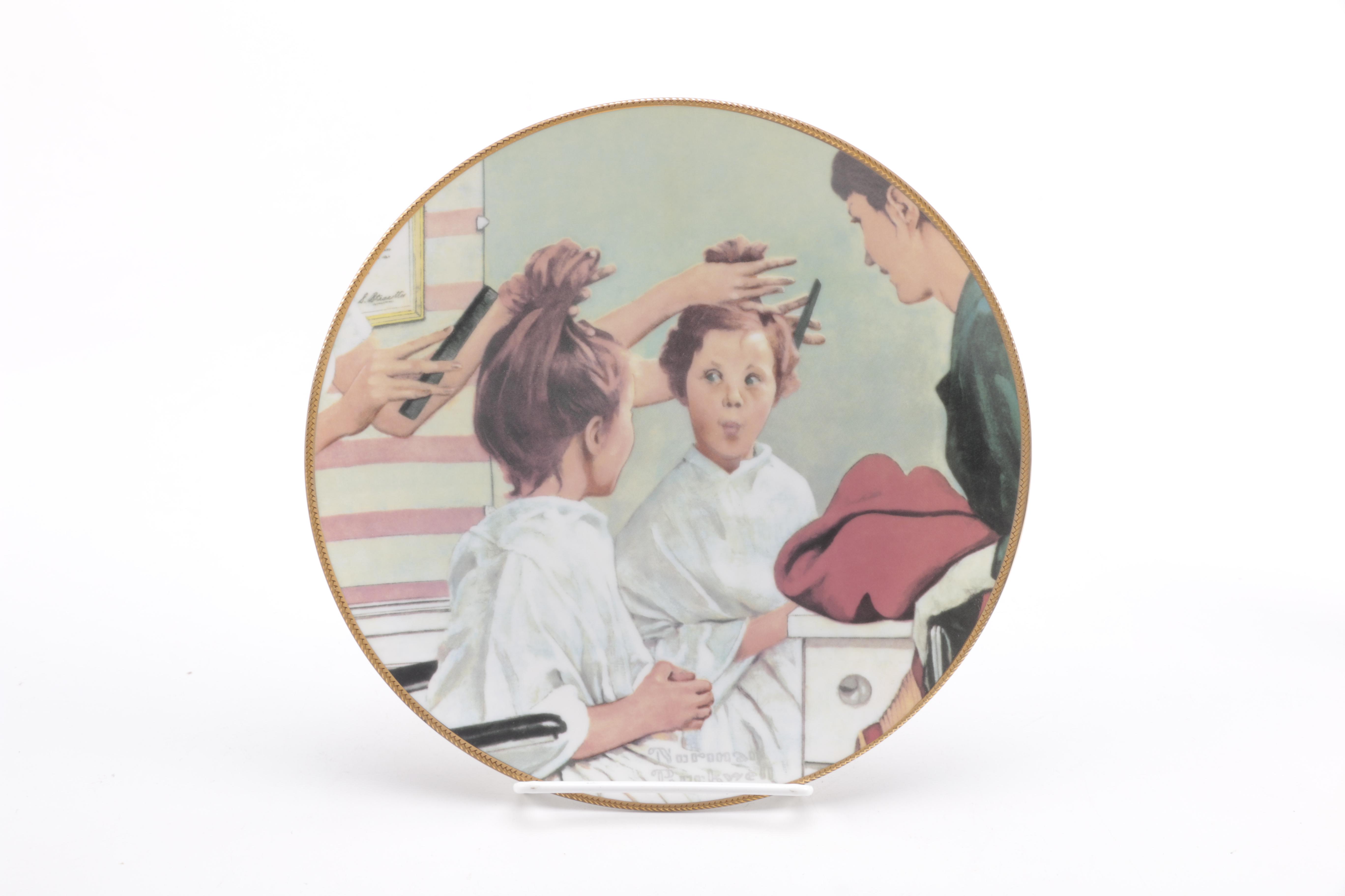 Knowles Norman Rockwell "Coming of Age" Plates