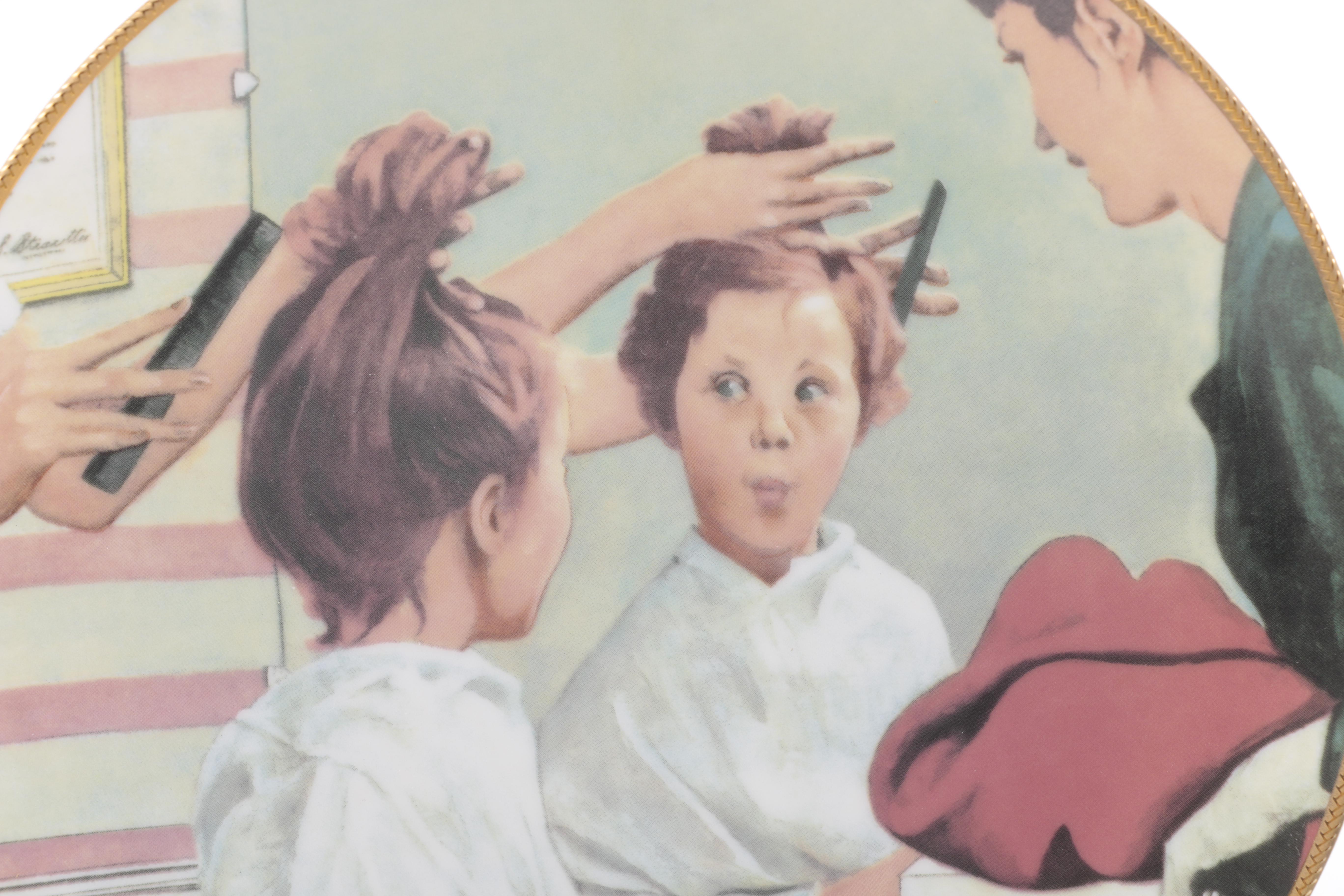 Knowles Norman Rockwell "Coming of Age" Plates