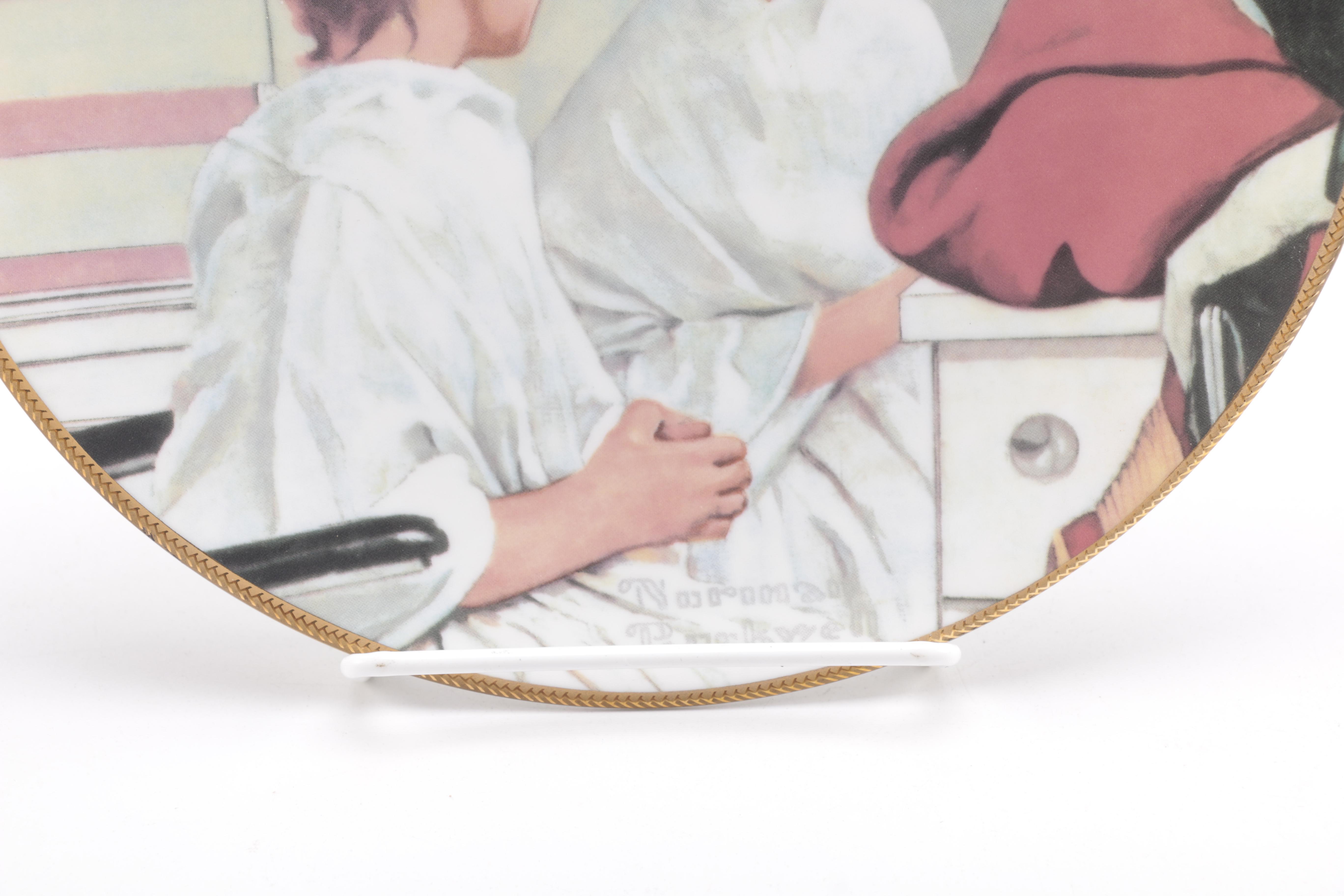 Knowles Norman Rockwell "Coming of Age" Plates