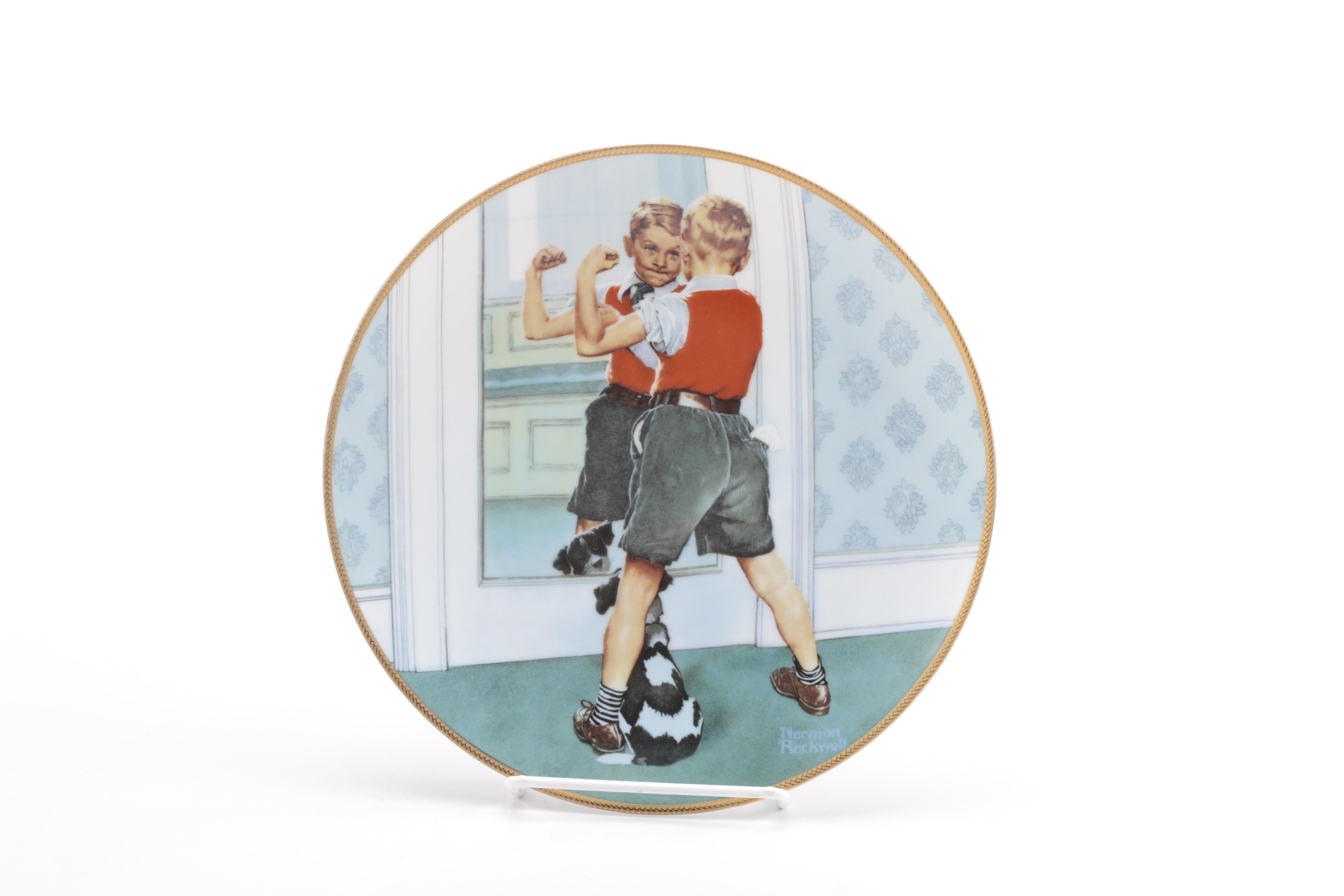 Knowles Norman Rockwell "Coming of Age" Plates