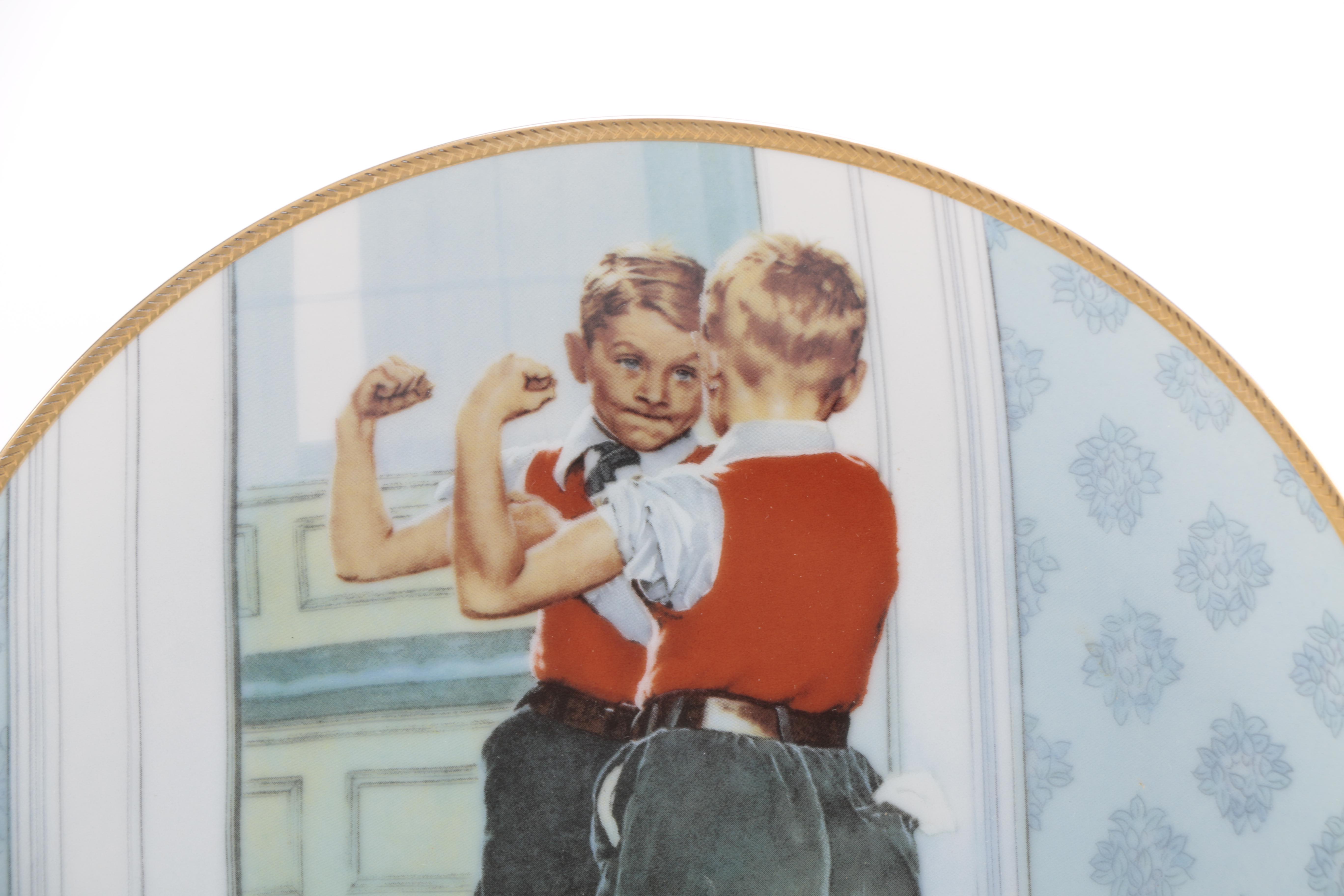 Knowles Norman Rockwell "Coming of Age" Plates