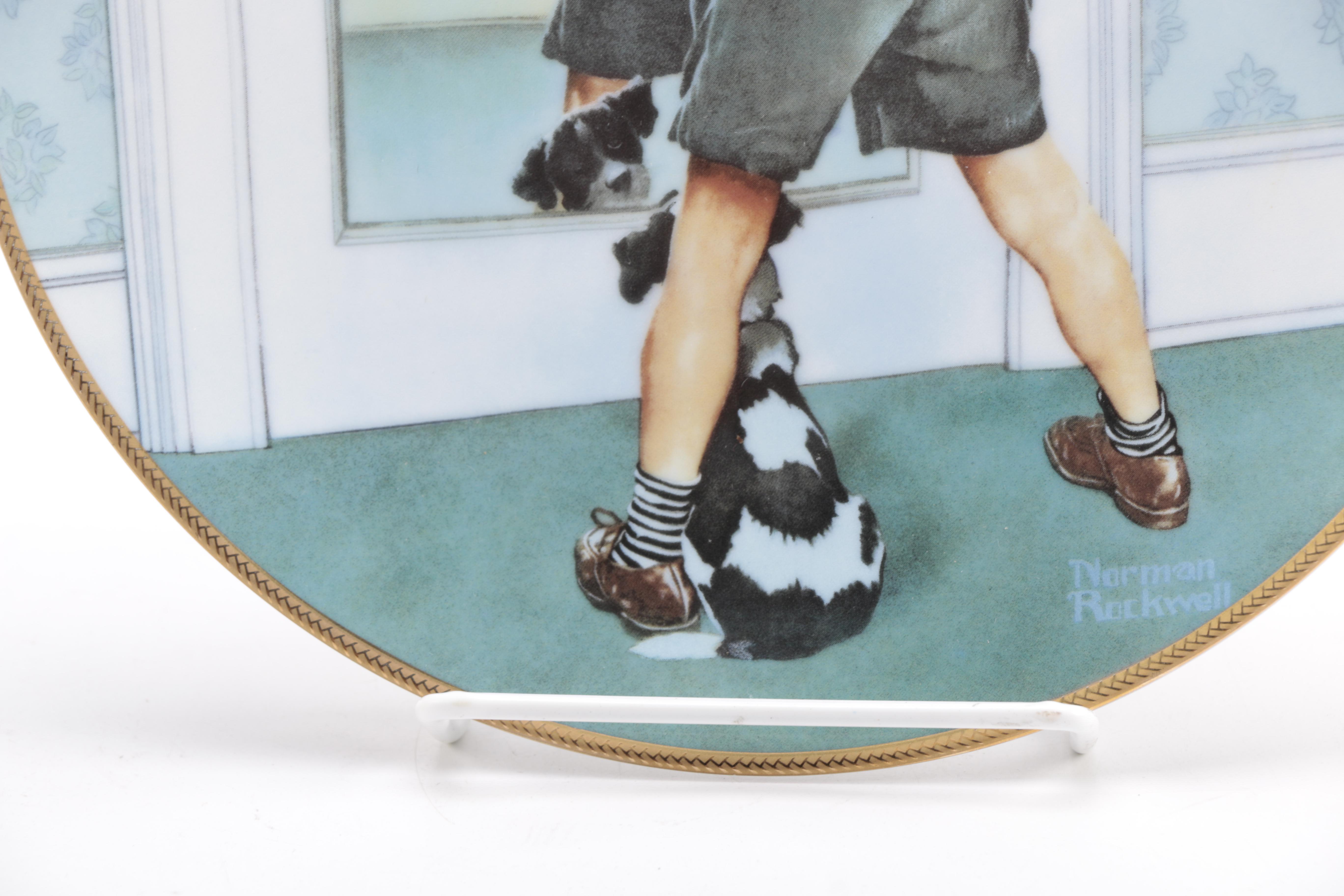 Knowles Norman Rockwell "Coming of Age" Plates
