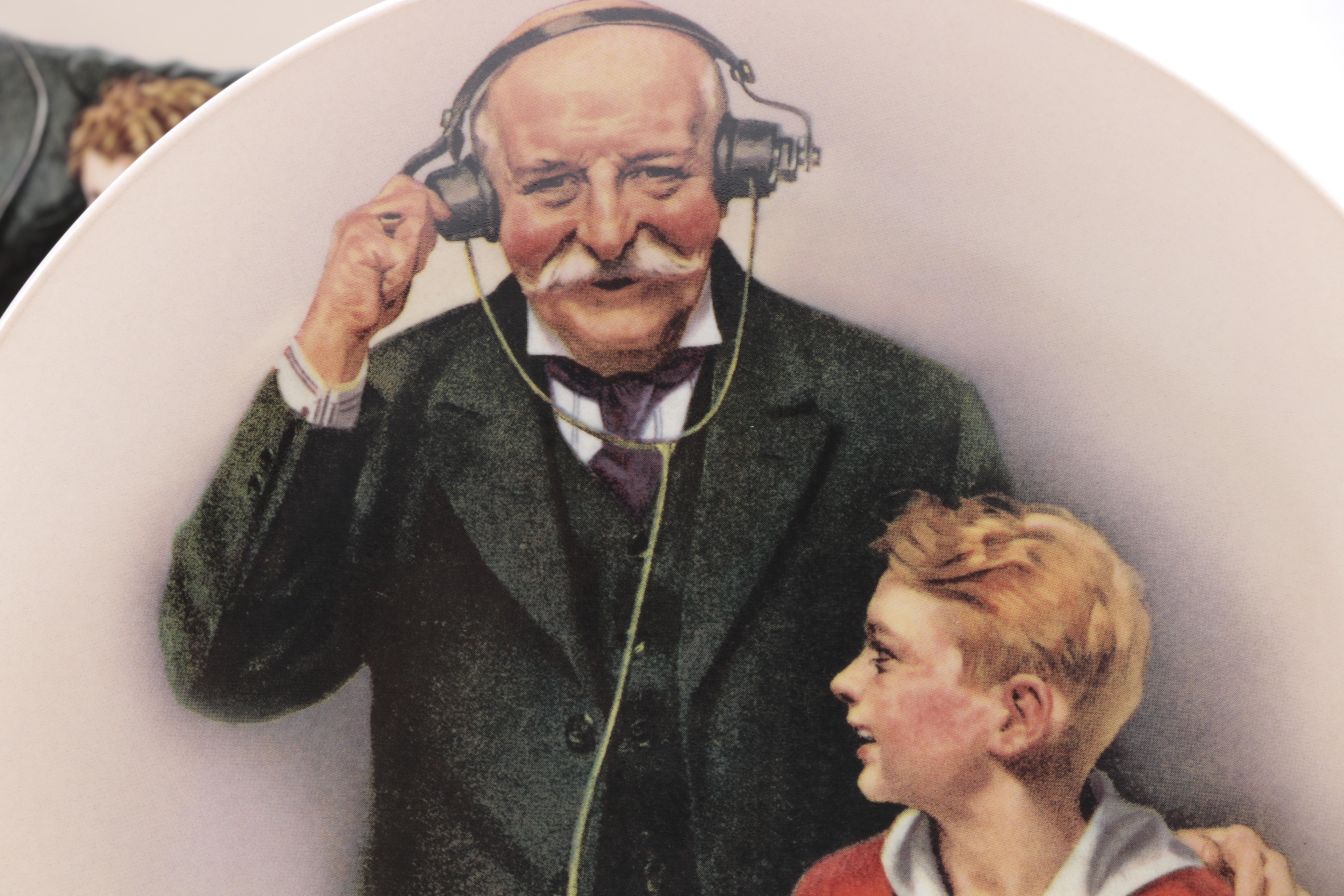 Collection of Norman Rockwell Heritage Plates