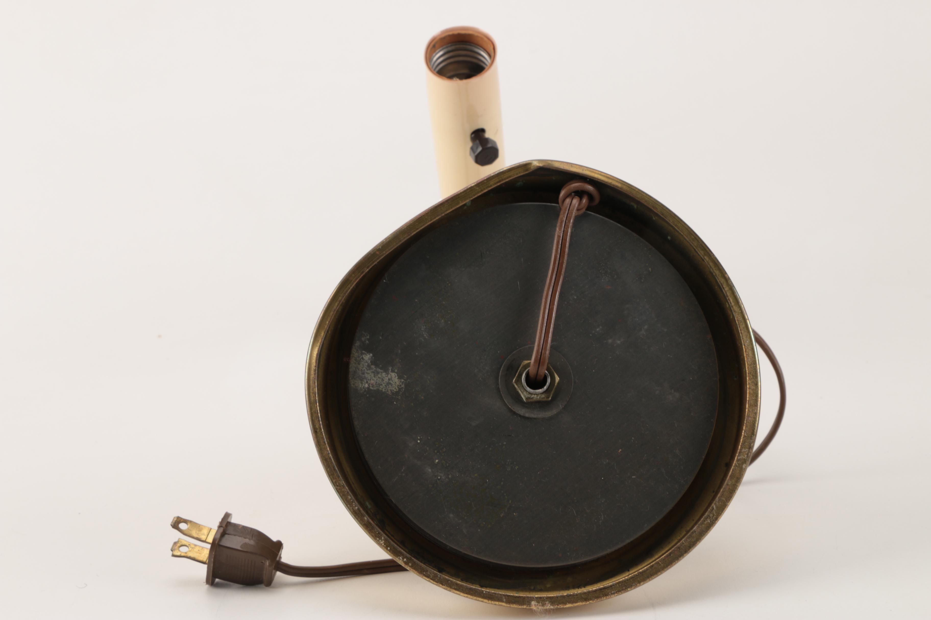 Adjustable Arm Brass Desk Lamp