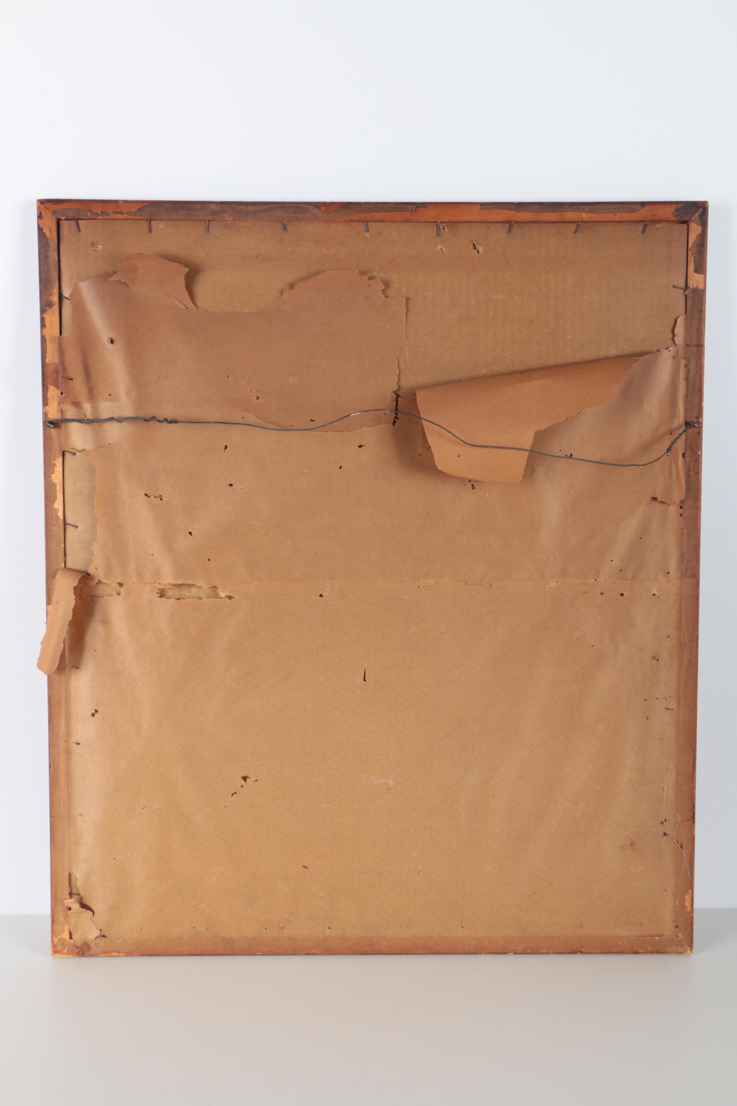 Watercolor Painting on Paper of Flowers