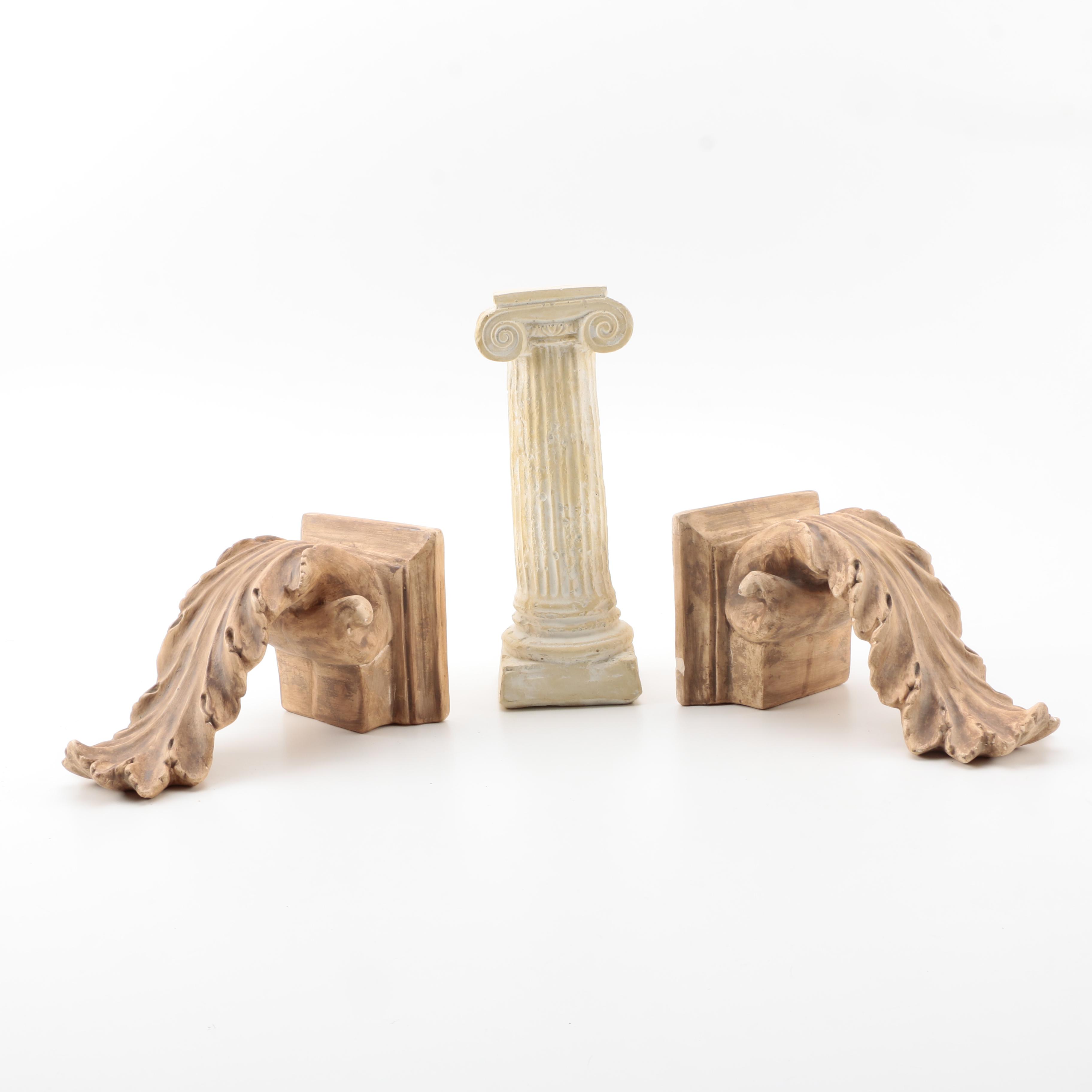 Ceramic Bookshelf Decor