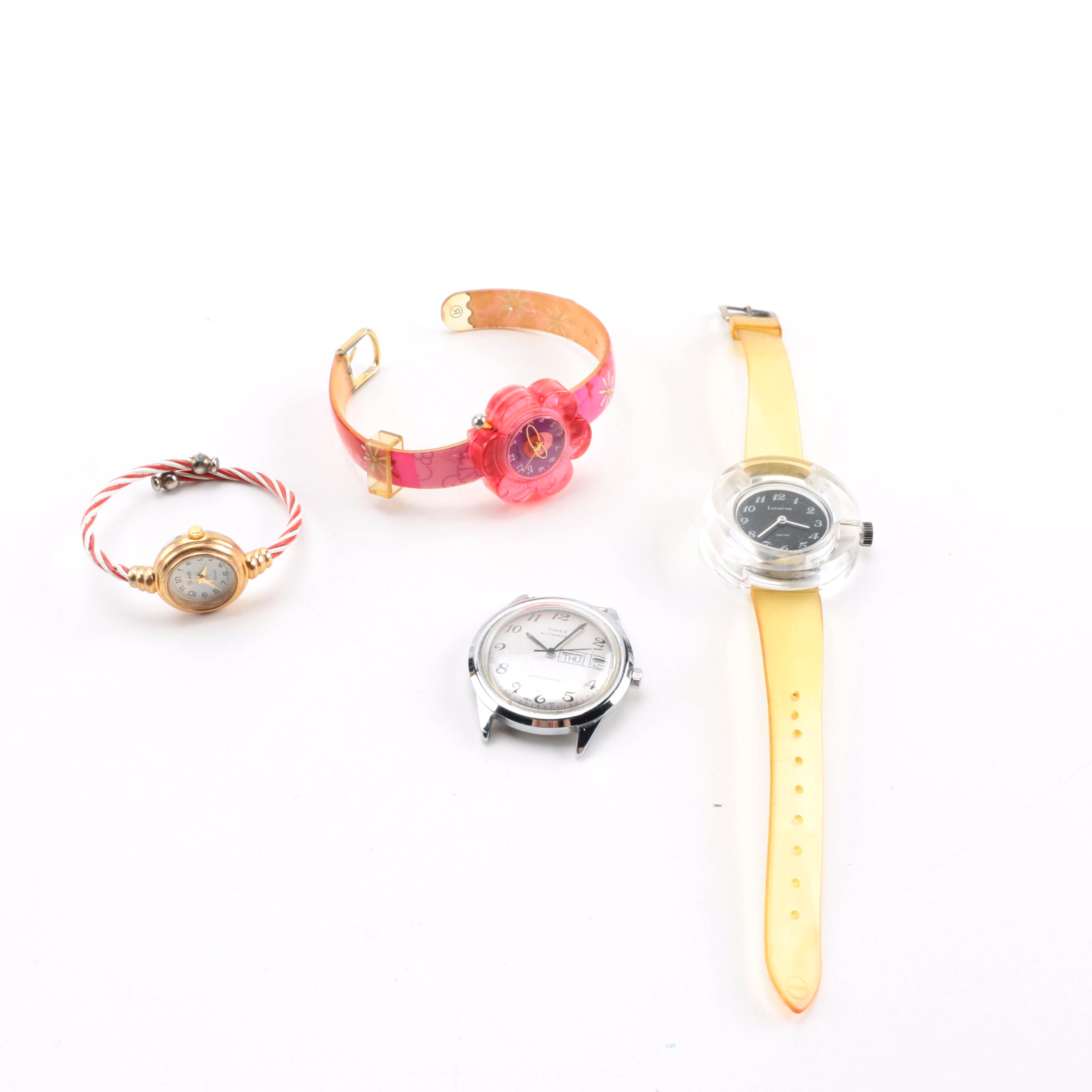 Assorted Watches Including Lucerne