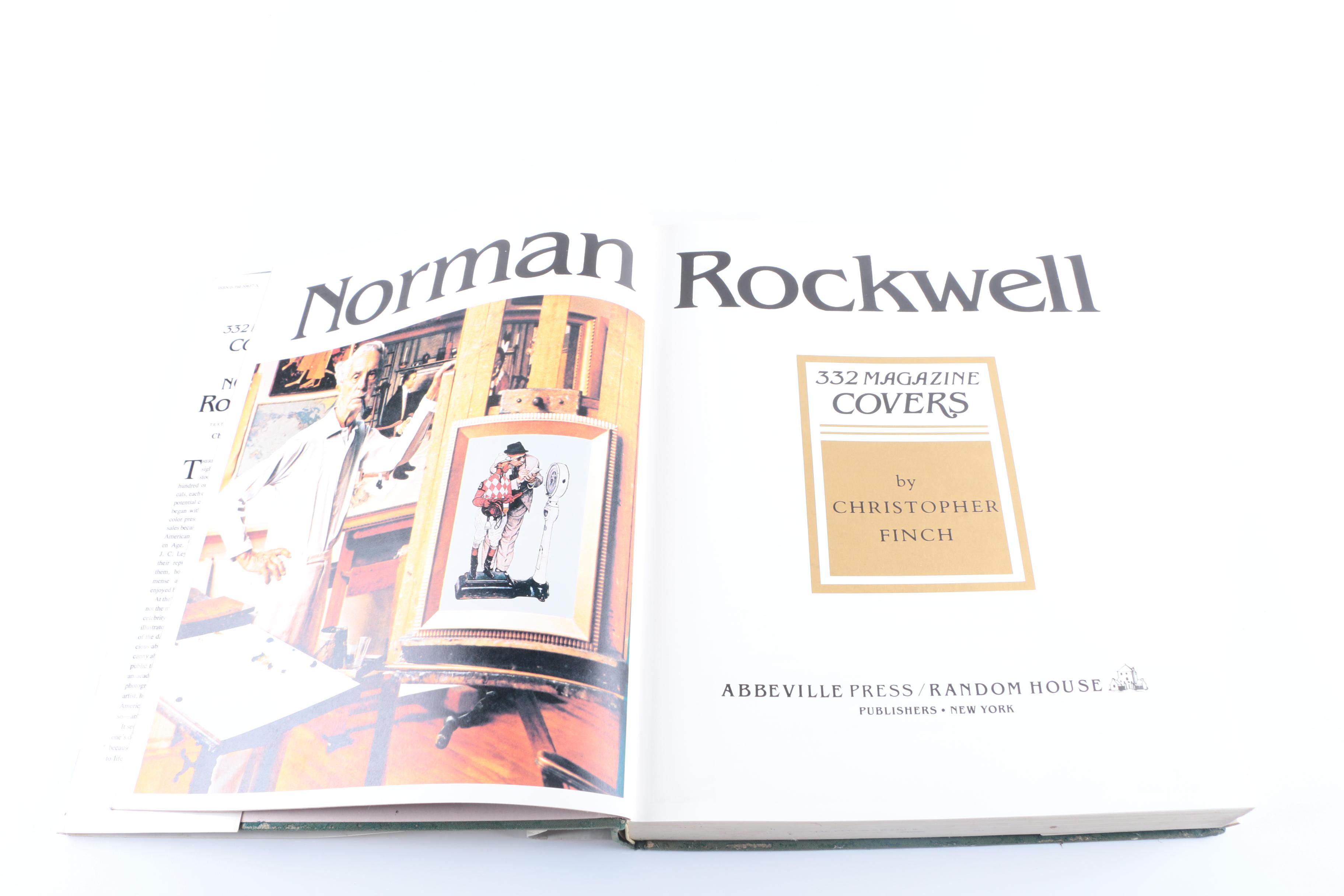 1979 "Norman Rockwell: 332 Magazine Covers" Art Book