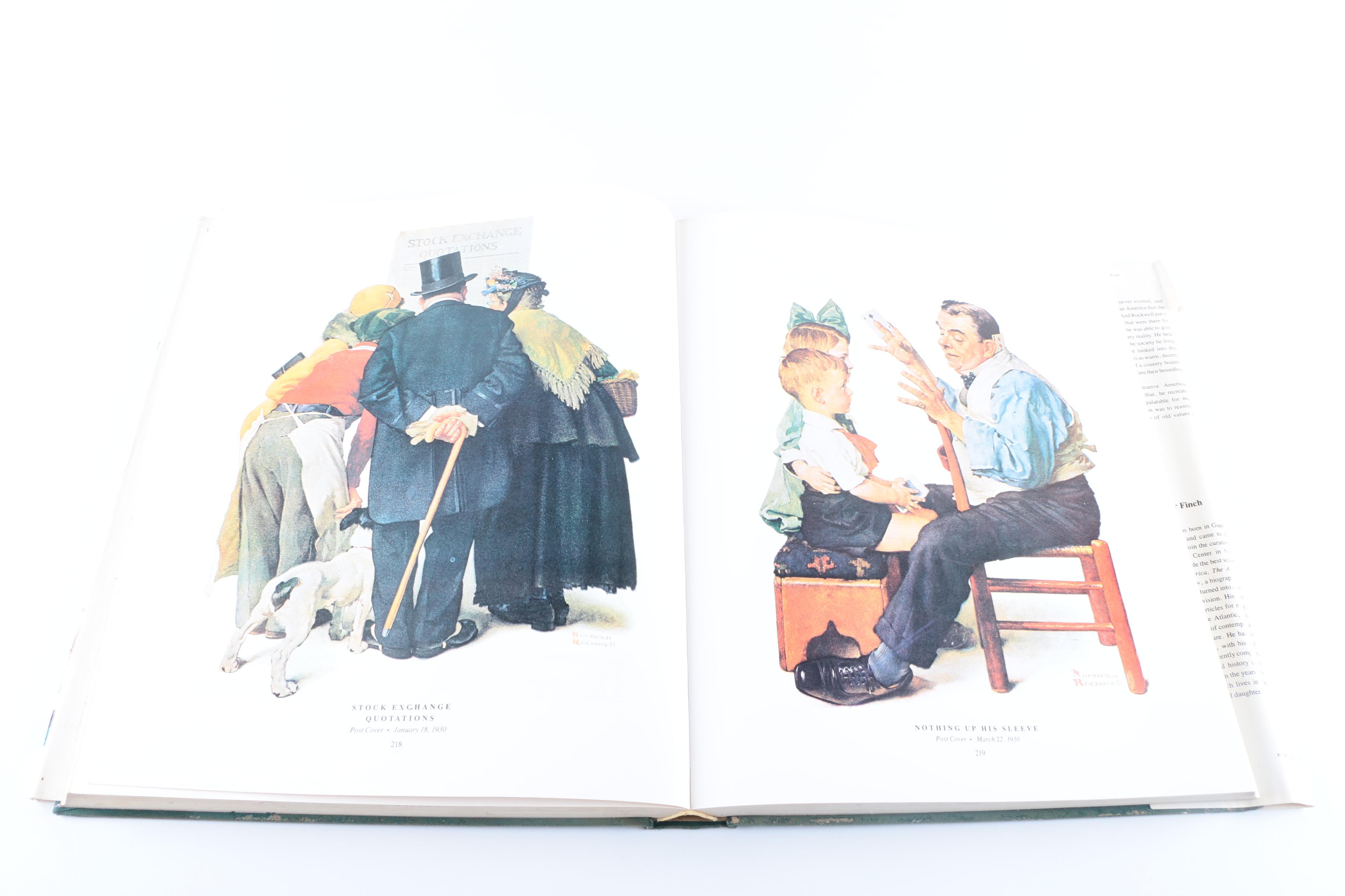 1979 "Norman Rockwell: 332 Magazine Covers" Art Book