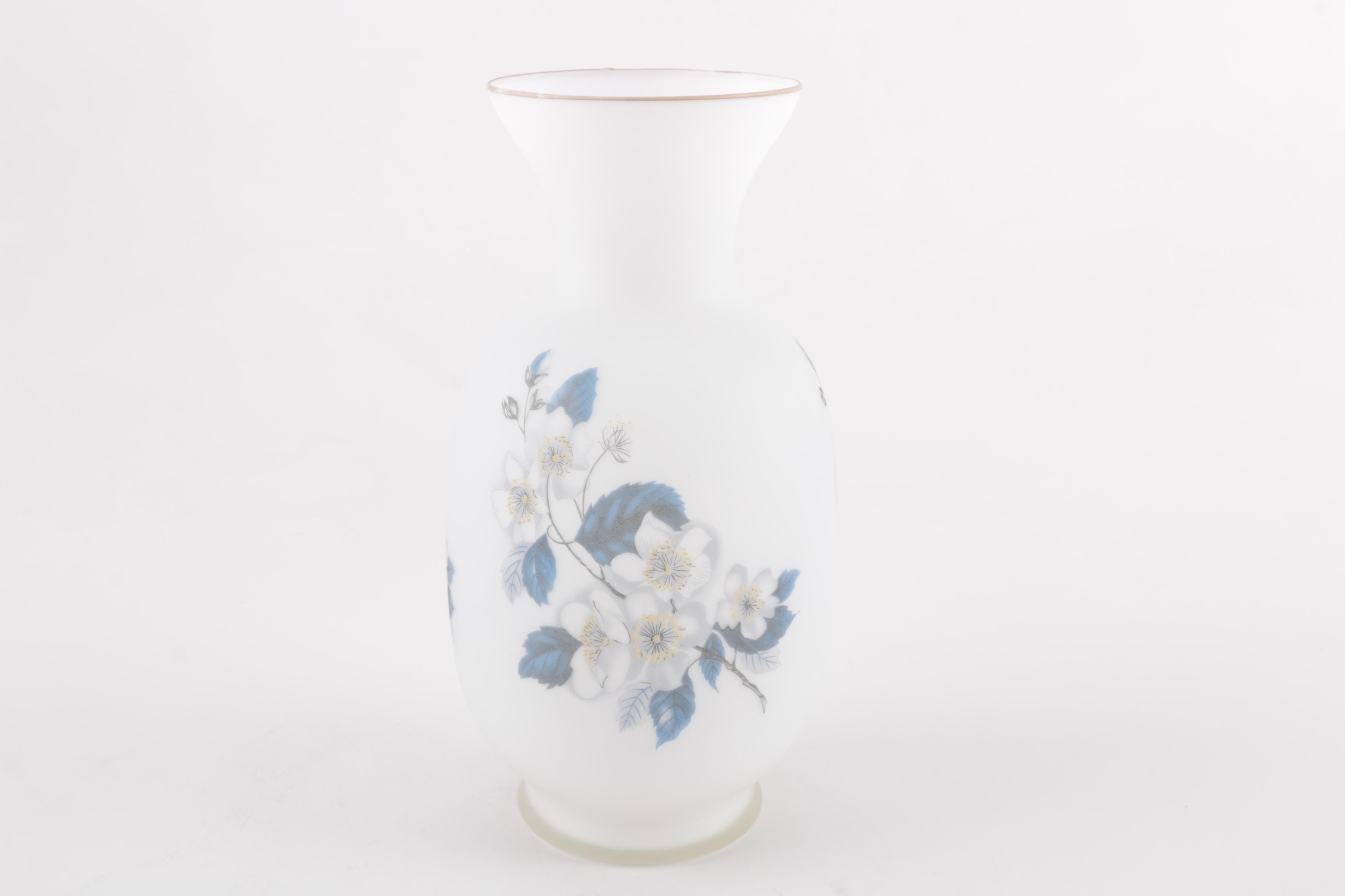 Vintage Haeger Pottery Vase and Norleans Glass Vase