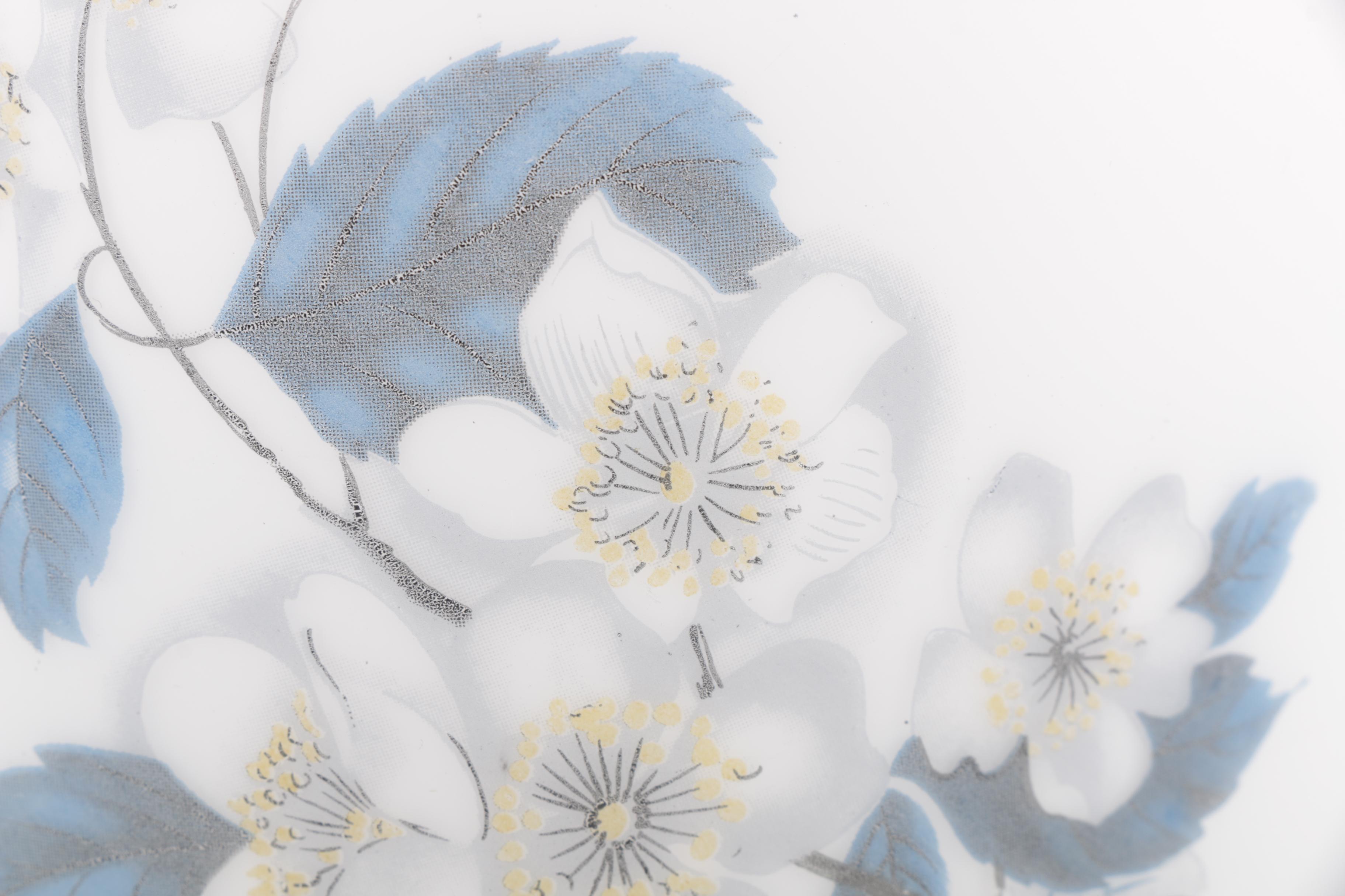 Vintage Haeger Pottery Vase and Norleans Glass Vase