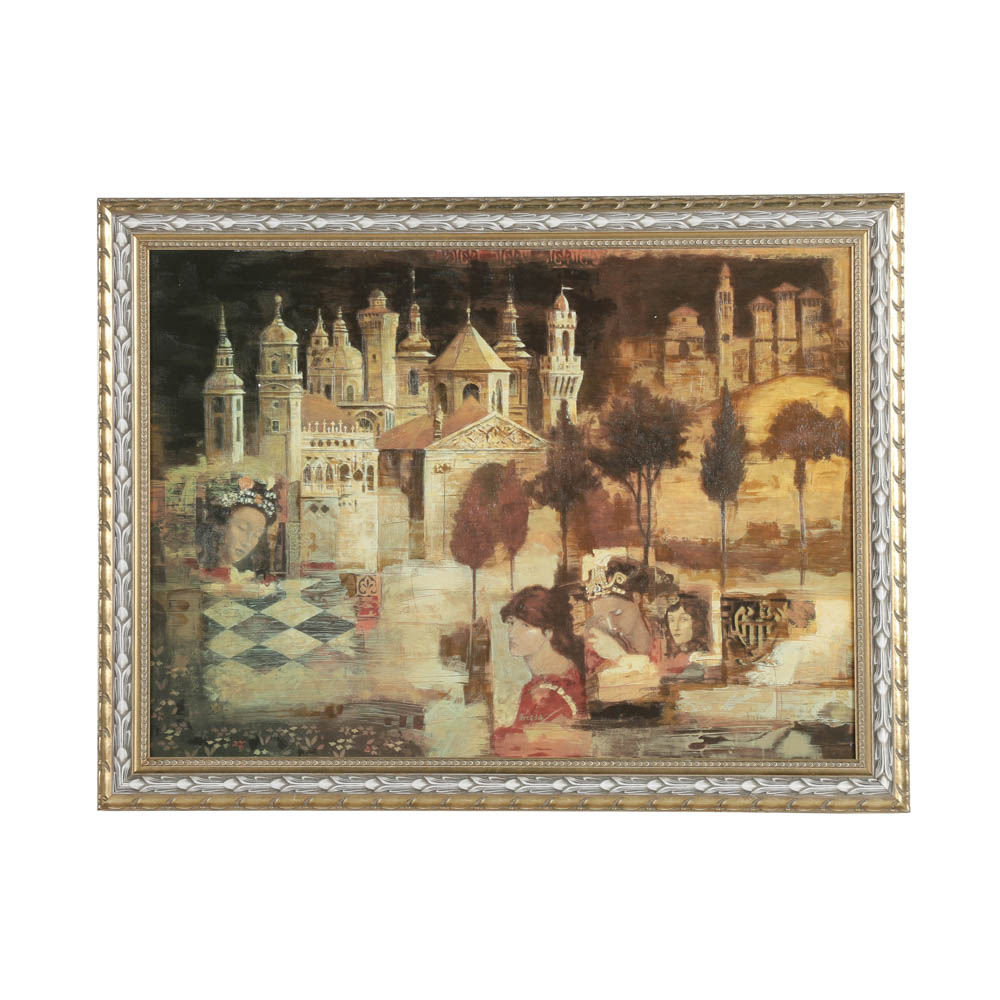 Peter Nixon Limited Edition Giclee on Canvas "Arcadia"