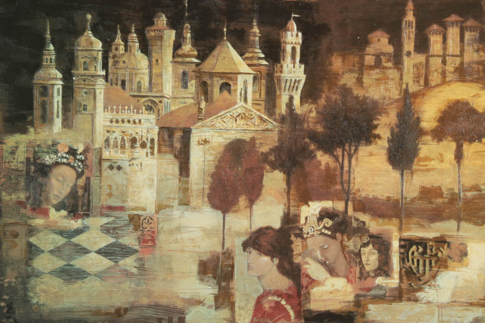 Peter Nixon Limited Edition Giclee on Canvas "Arcadia"