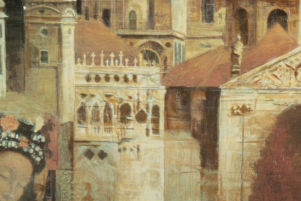 Peter Nixon Limited Edition Giclee on Canvas "Arcadia"